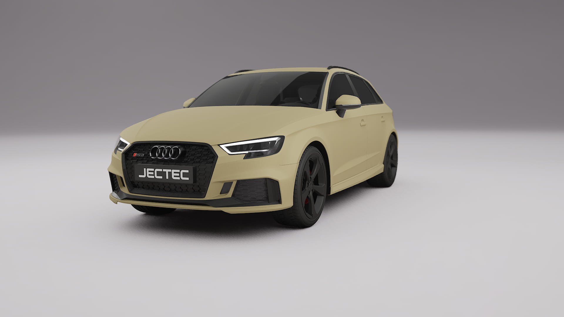 Audi RS3 Sportback 8V facelift LCI TPU Paint Protection Film | SAND Color Change PPF Full Pre-Cut Kit