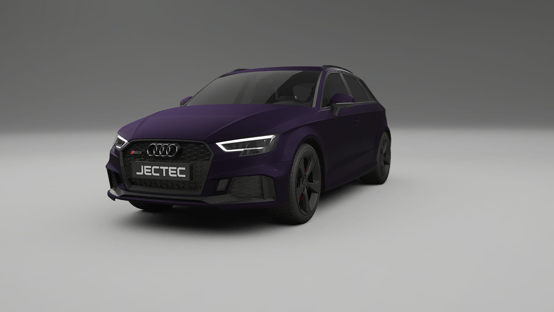 Audi RS3 Sportback 8V facelift LCI TPU Paint Protection Film | VIOLET Color Change PPF Full Pre-Cut Kit