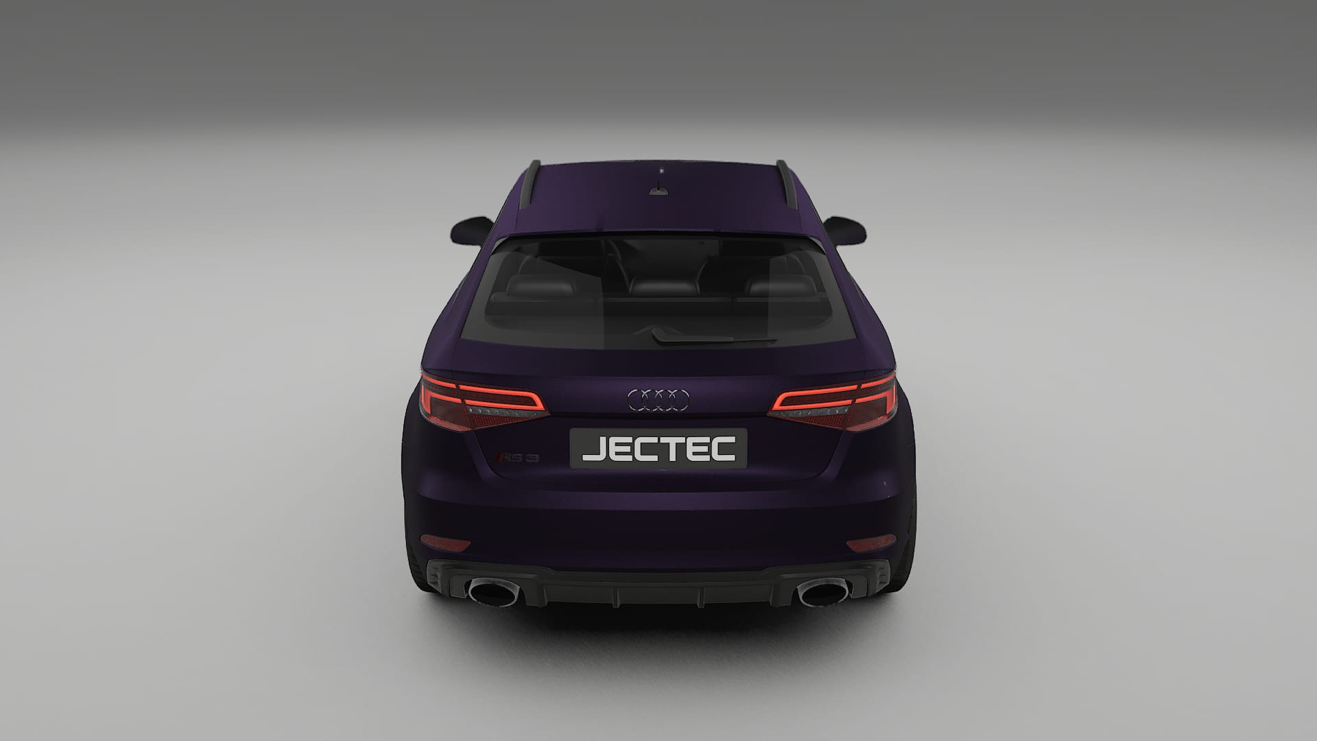 Audi RS3 Sportback 8V facelift LCI TPU Paint Protection Film | VIOLET Color Change PPF Full Pre-Cut Kit