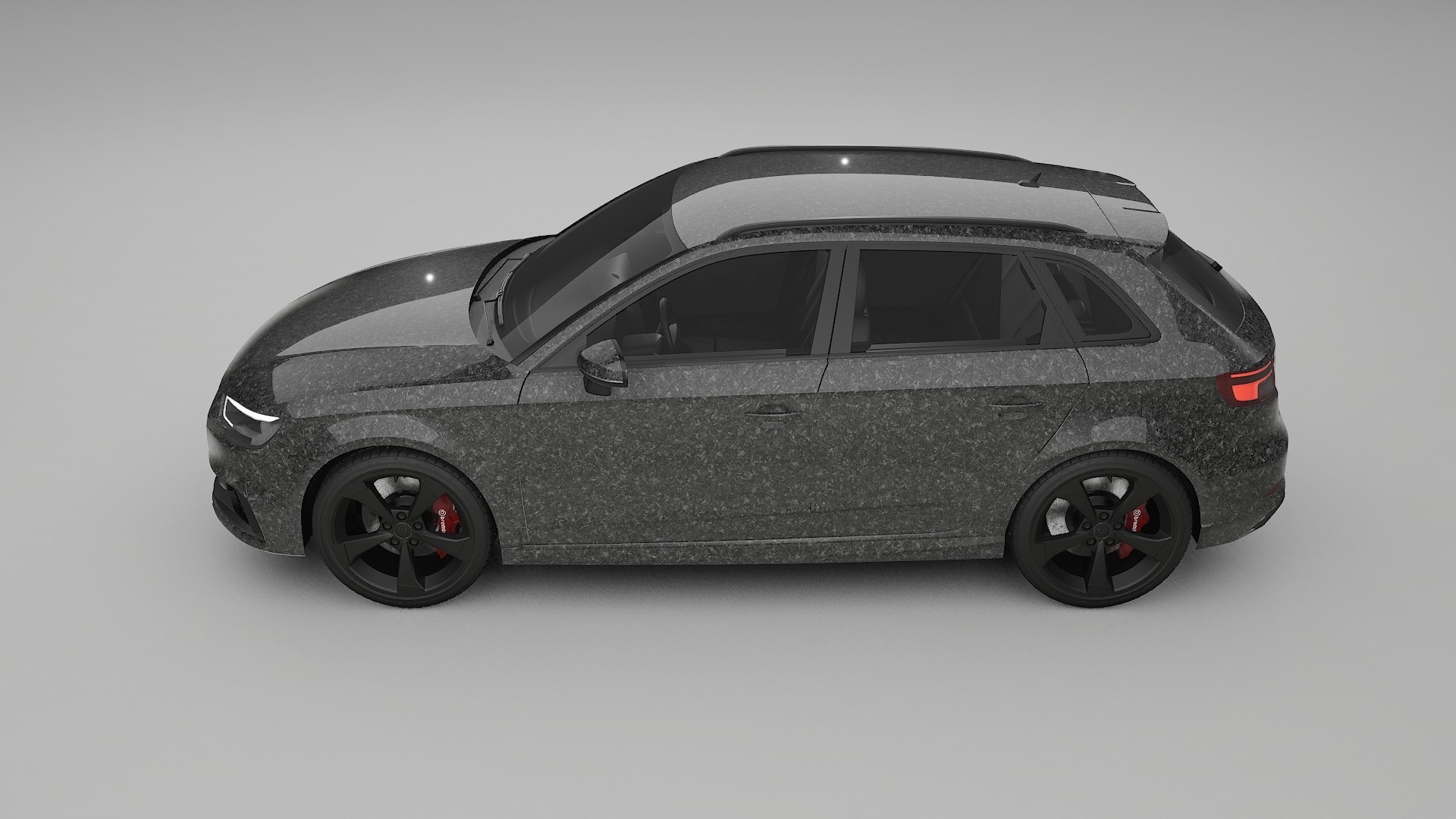 Audi RS3 Sportback 8V facelift LCI TPU Paint Protection Film | FORGED S Color Change PPF Full Pre-Cut Kit