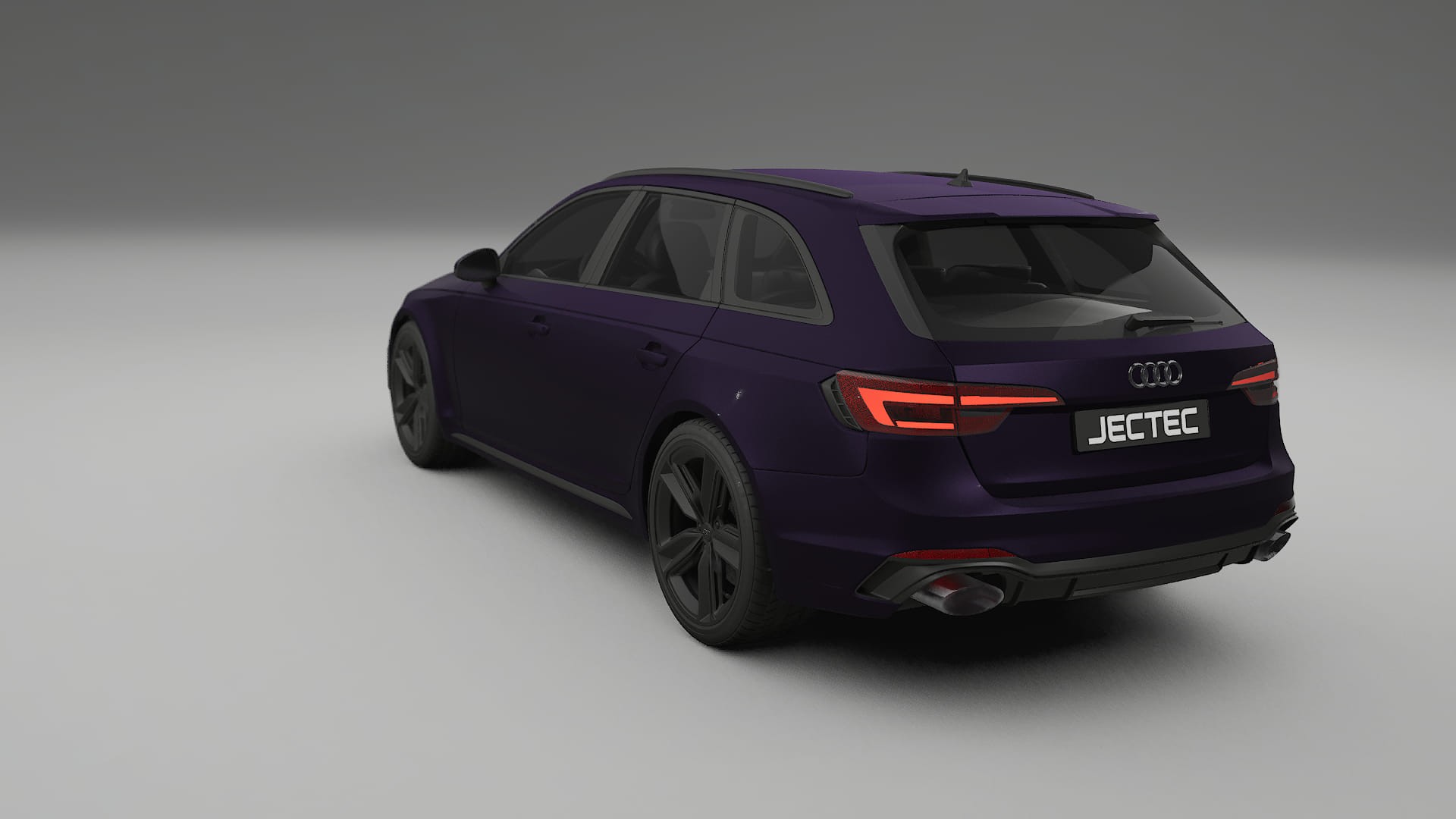 Audi RS4 Avant B9 prefacelift pre-LCI TPU Paint Protection Film | VIOLET Color Change PPF Full Pre-Cut Kit