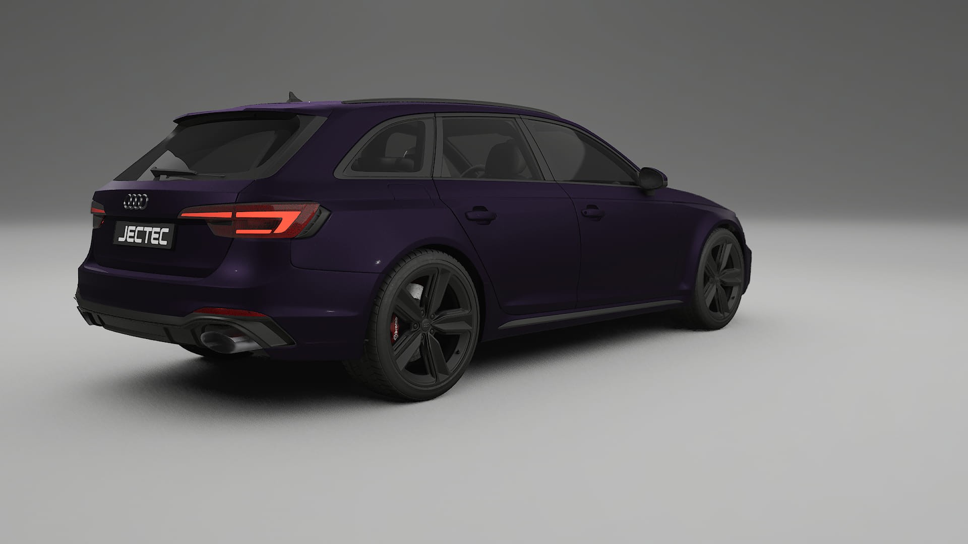 Audi RS4 Avant B9 prefacelift pre-LCI TPU Paint Protection Film | VIOLET Color Change PPF Full Pre-Cut Kit