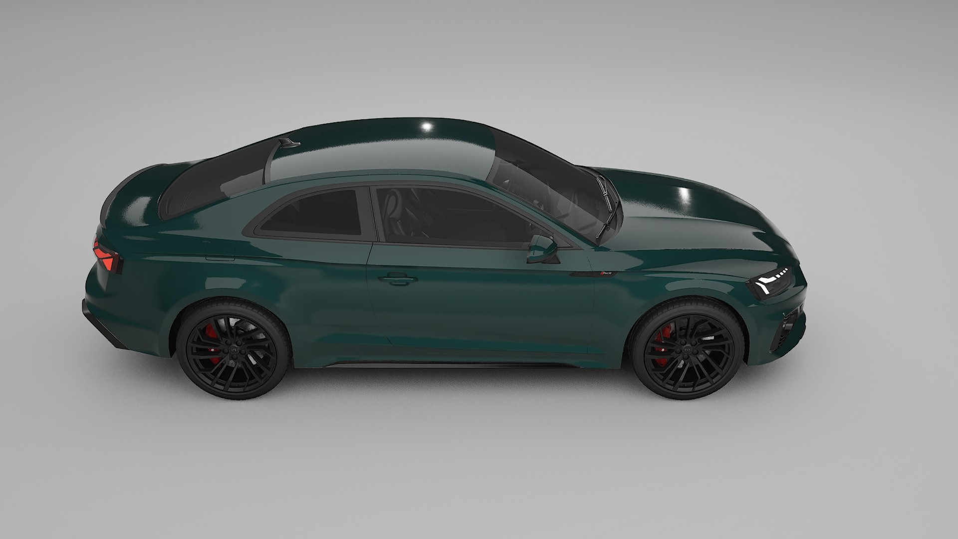 Audi RS5 Coupe B9 facelift pre-LCI TPU Paint Protection Film | INFERNO Color Change PPF Full Pre-Cut Kit