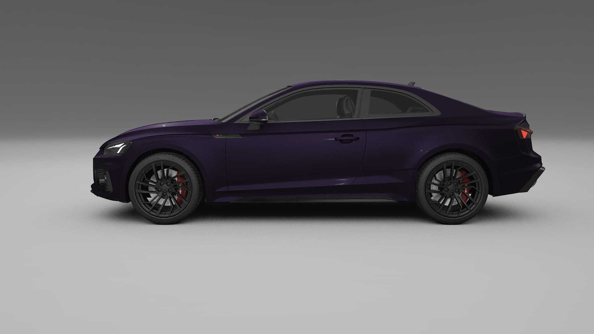 Audi RS5 Coupe B9 facelift pre-LCI TPU Paint Protection Film | VIOLET Color Change PPF Full Pre-Cut Kit