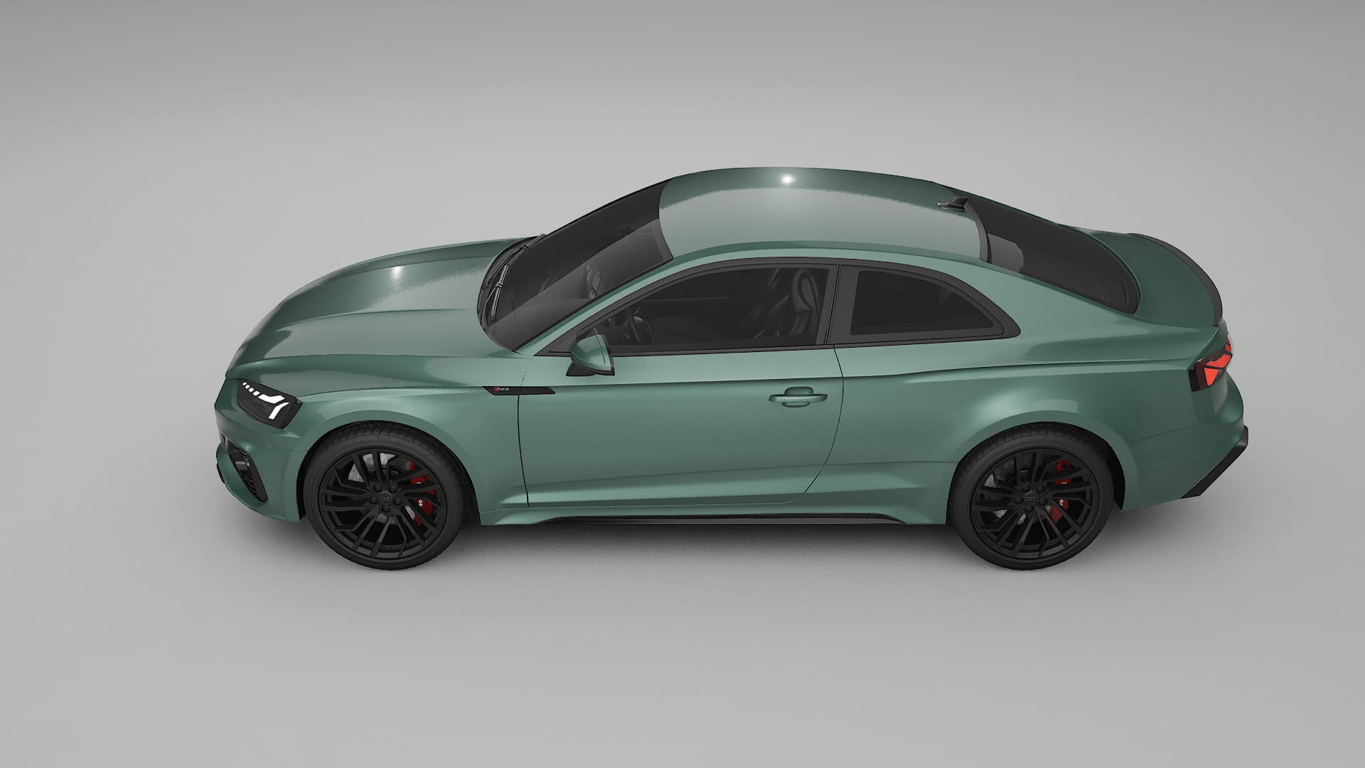 Audi RS5 Coupe B9 facelift pre-LCI TPU Paint Protection Film | EVERGREEN Color Change PPF Full Pre-Cut Kit