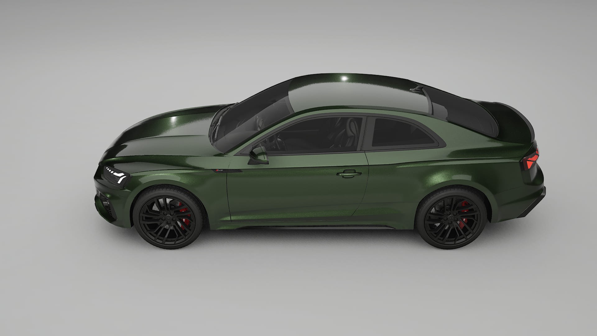 Audi RS5 Coupe B9 facelift pre-LCI TPU Paint Protection Film | LAGOON Color Change PPF Full Pre-Cut Kit