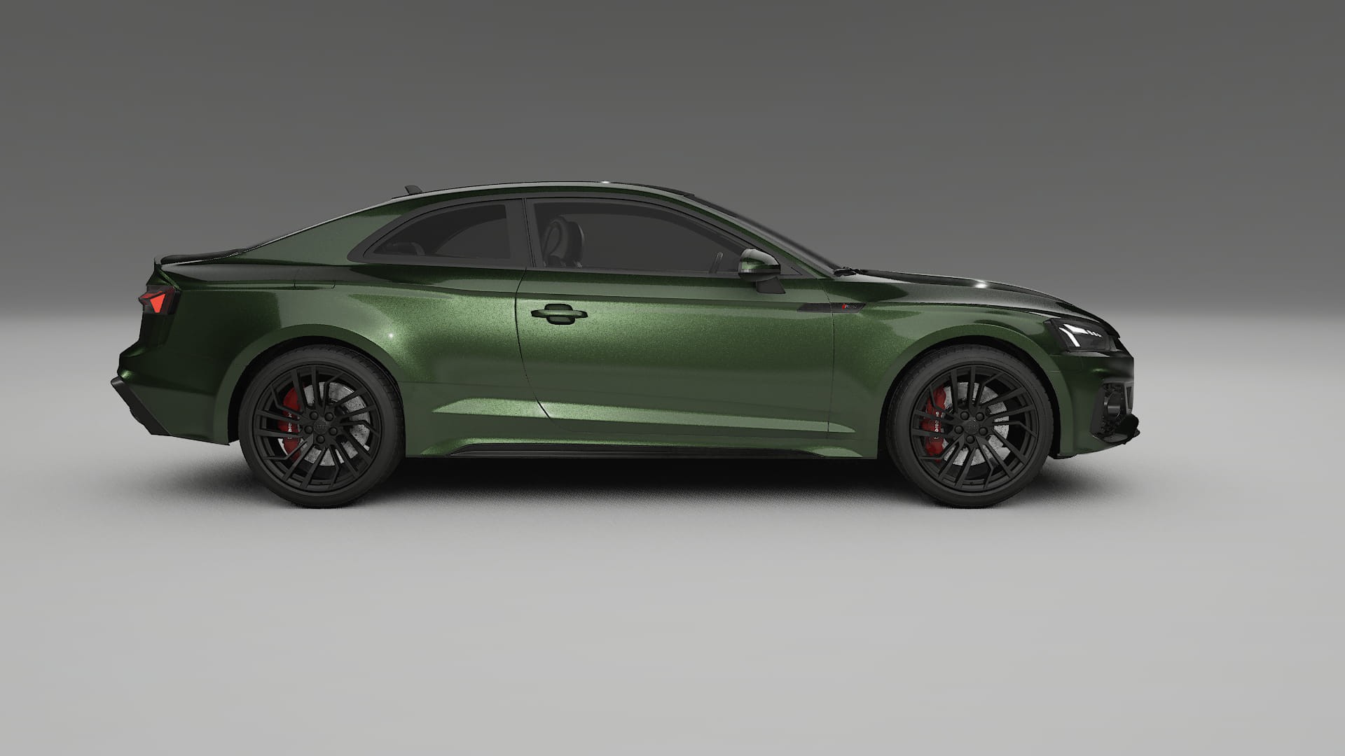 Audi RS5 Coupe B9 facelift pre-LCI TPU Paint Protection Film | LAGOON Color Change PPF Full Pre-Cut Kit