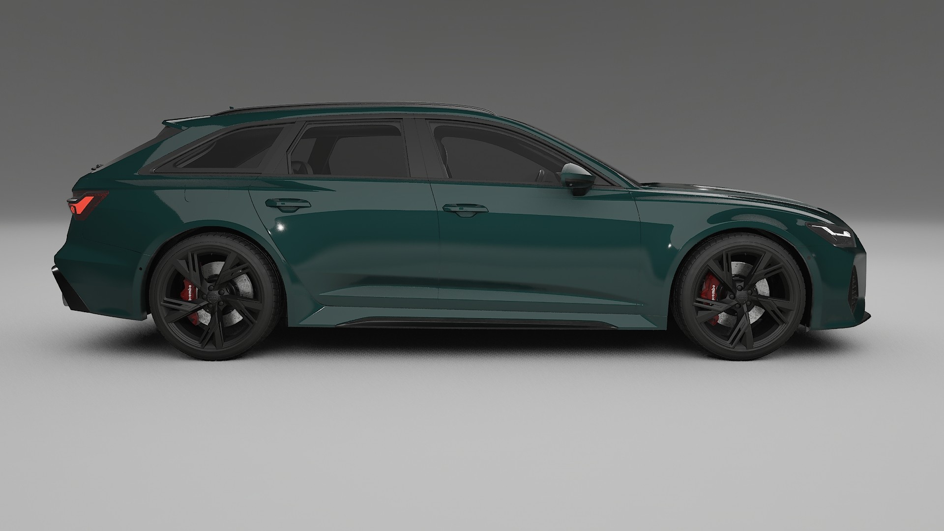 Audi RS6 Avant C8 facelift LCI TPU Paint Protection Film | INFERNO Color Change PPF Full Pre-Cut Kit