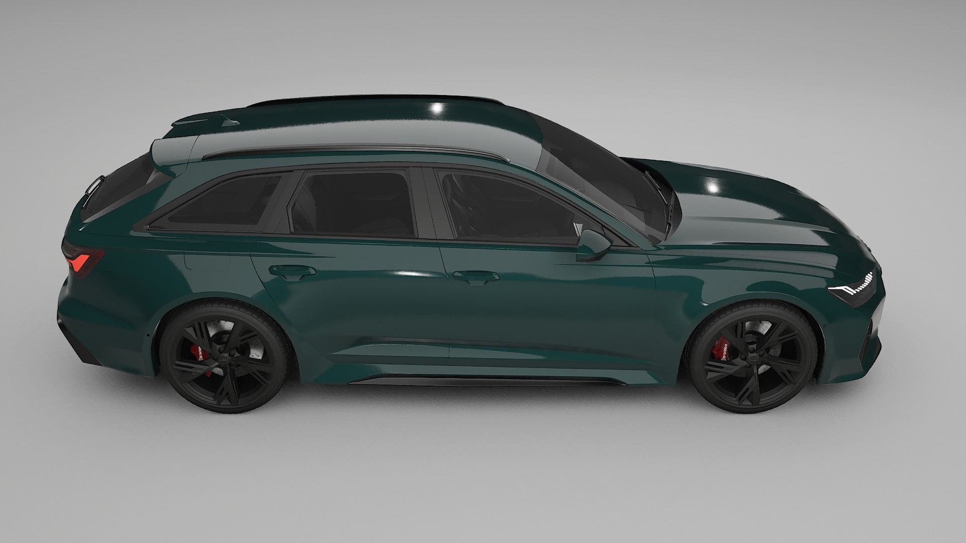 Audi RS6 Avant C8 facelift LCI TPU Paint Protection Film | INFERNO Color Change PPF Full Pre-Cut Kit