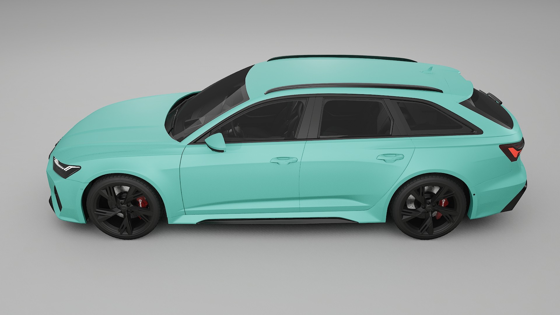 Audi RS6 Avant C8 facelift LCI TPU Paint Protection Film | FROST Color Change PPF Full Pre-Cut Kit