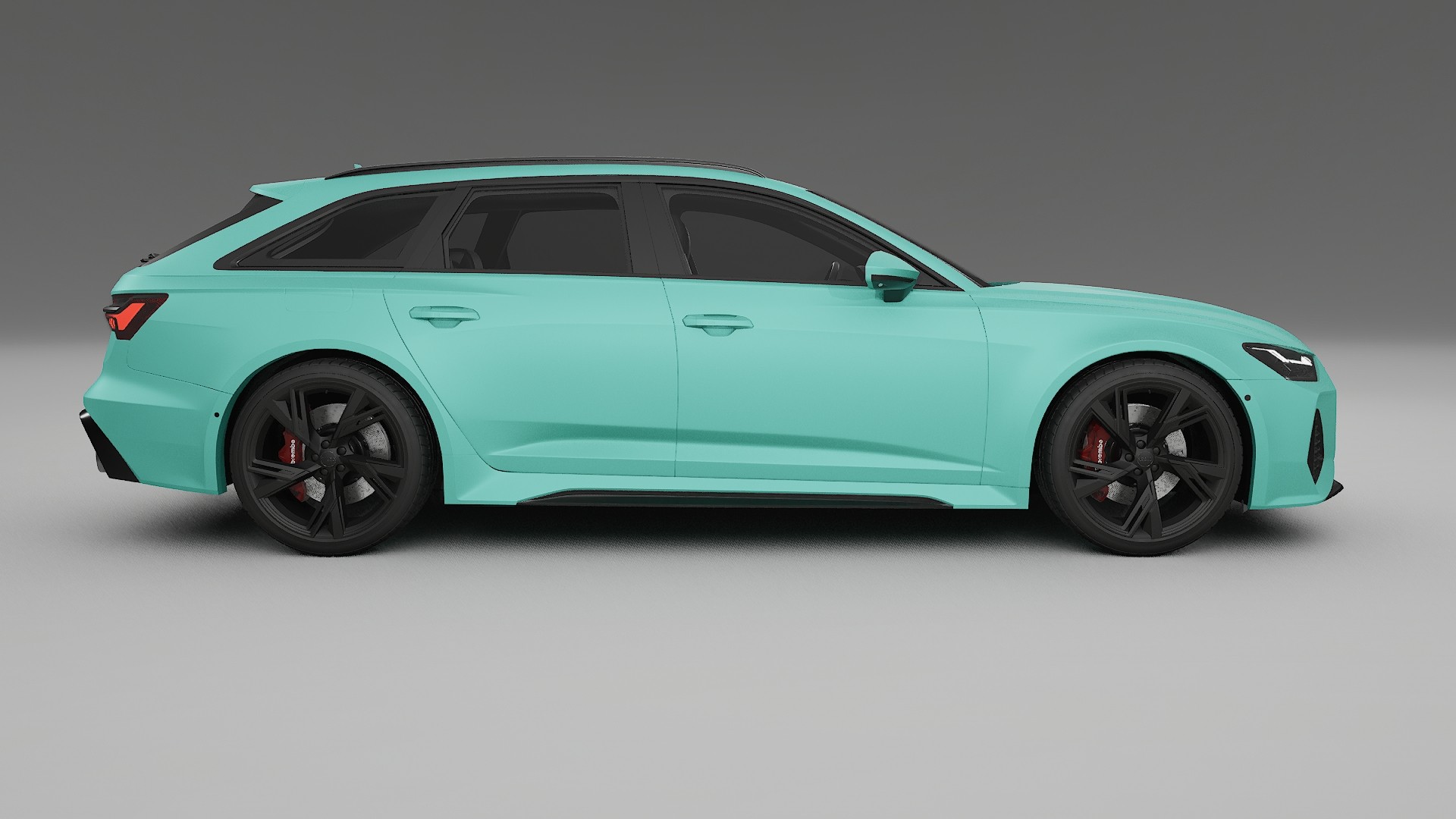 Audi RS6 Avant C8 facelift LCI TPU Paint Protection Film | FROST Color Change PPF Full Pre-Cut Kit