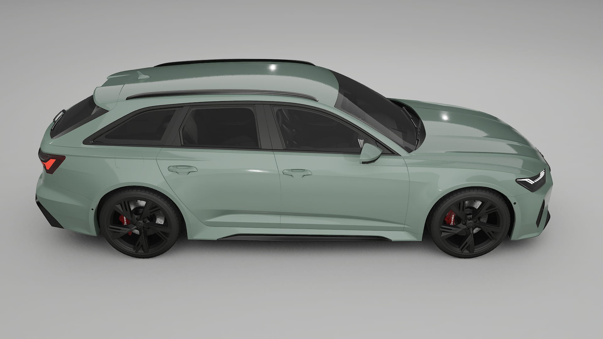 Audi RS6 Avant C8 facelift LCI TPU Paint Protection Film | CINDER Color Change PPF Full Pre-Cut Kit