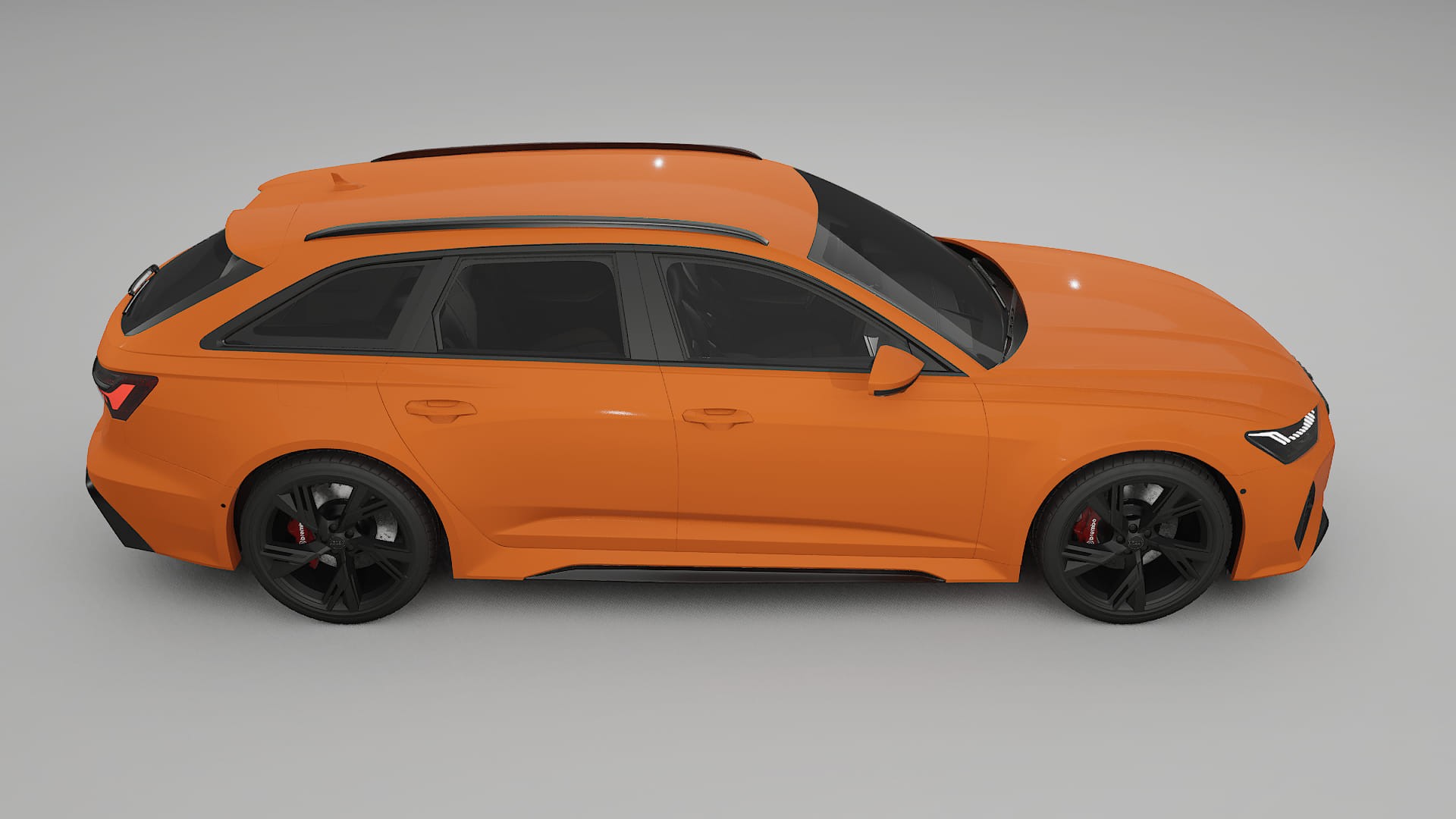 Audi RS6 Avant C8 facelift LCI TPU Paint Protection Film | ROCKET Color Change PPF Full Pre-Cut Kit