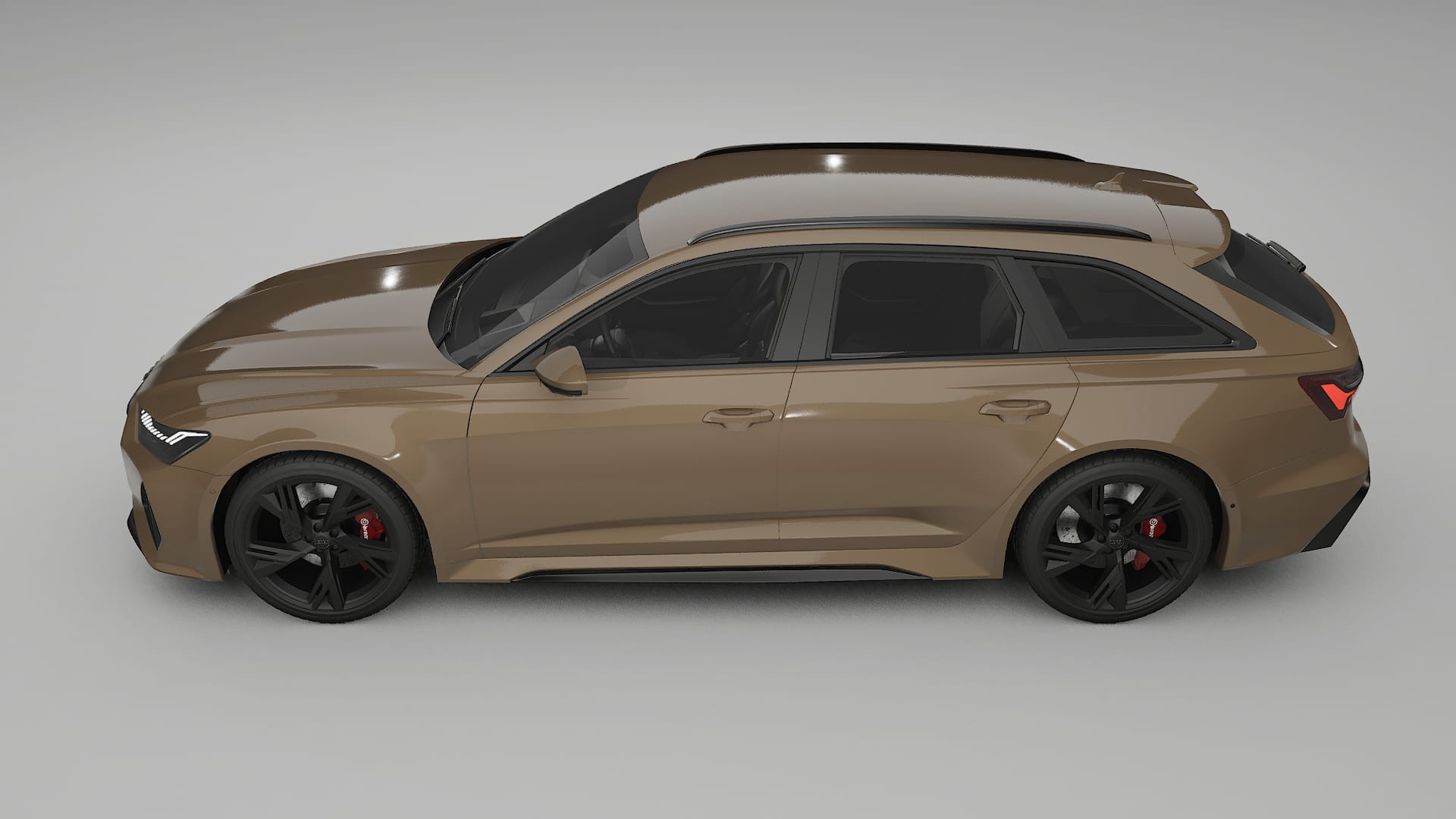 Audi RS6 Avant C8 facelift LCI TPU Paint Protection Film | SAHARA Color Change PPF Full Pre-Cut Kit