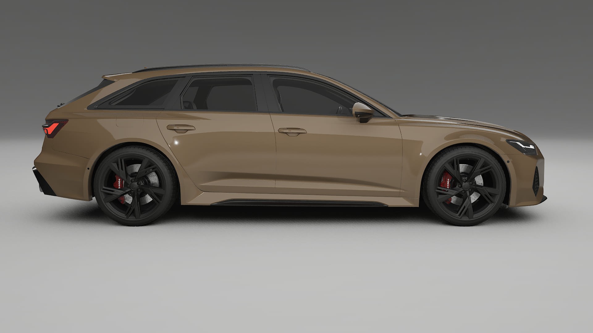 Audi RS6 Avant C8 facelift LCI TPU Paint Protection Film | SAHARA Color Change PPF Full Pre-Cut Kit