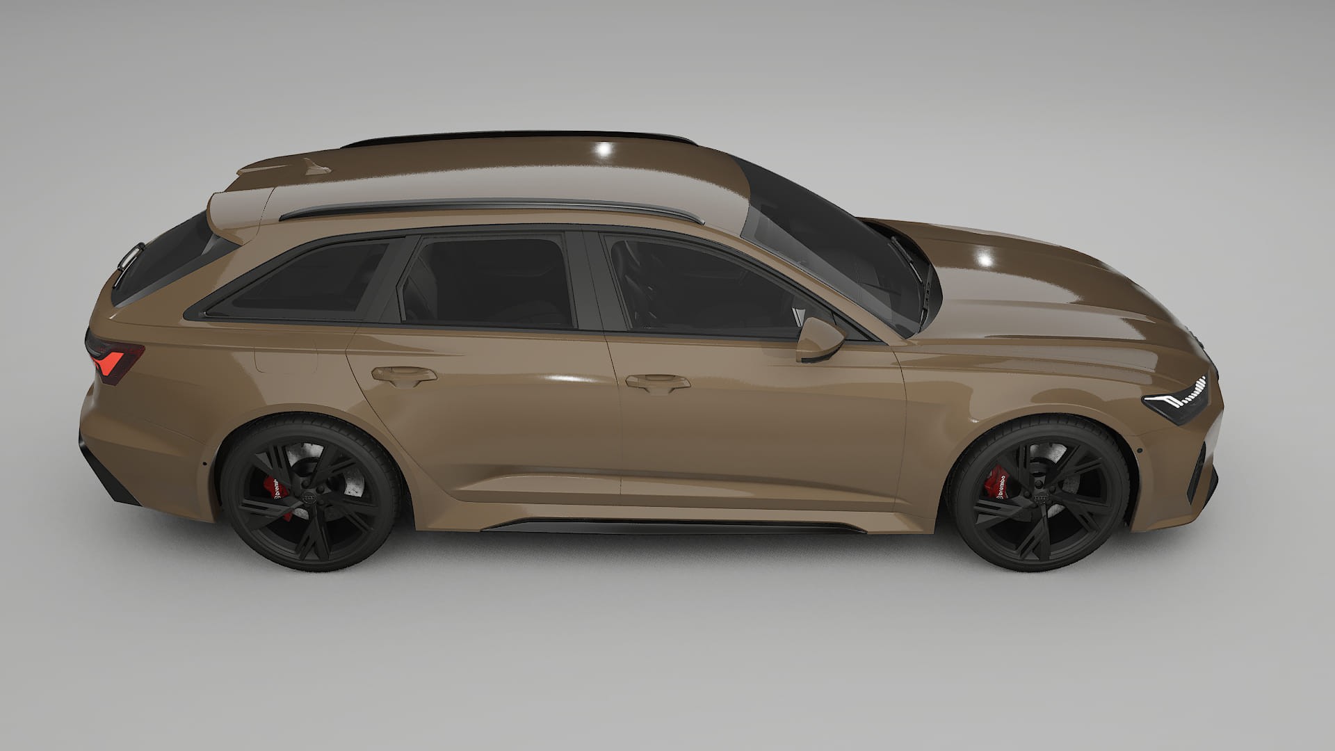 Audi RS6 Avant C8 facelift LCI TPU Paint Protection Film | SAHARA Color Change PPF Full Pre-Cut Kit