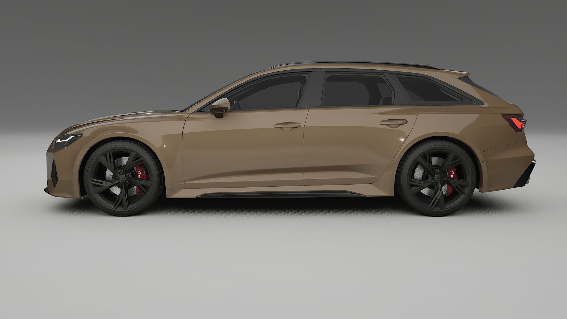 Audi RS6 Avant C8 facelift LCI TPU Paint Protection Film | SAHARA Color Change PPF Full Pre-Cut Kit