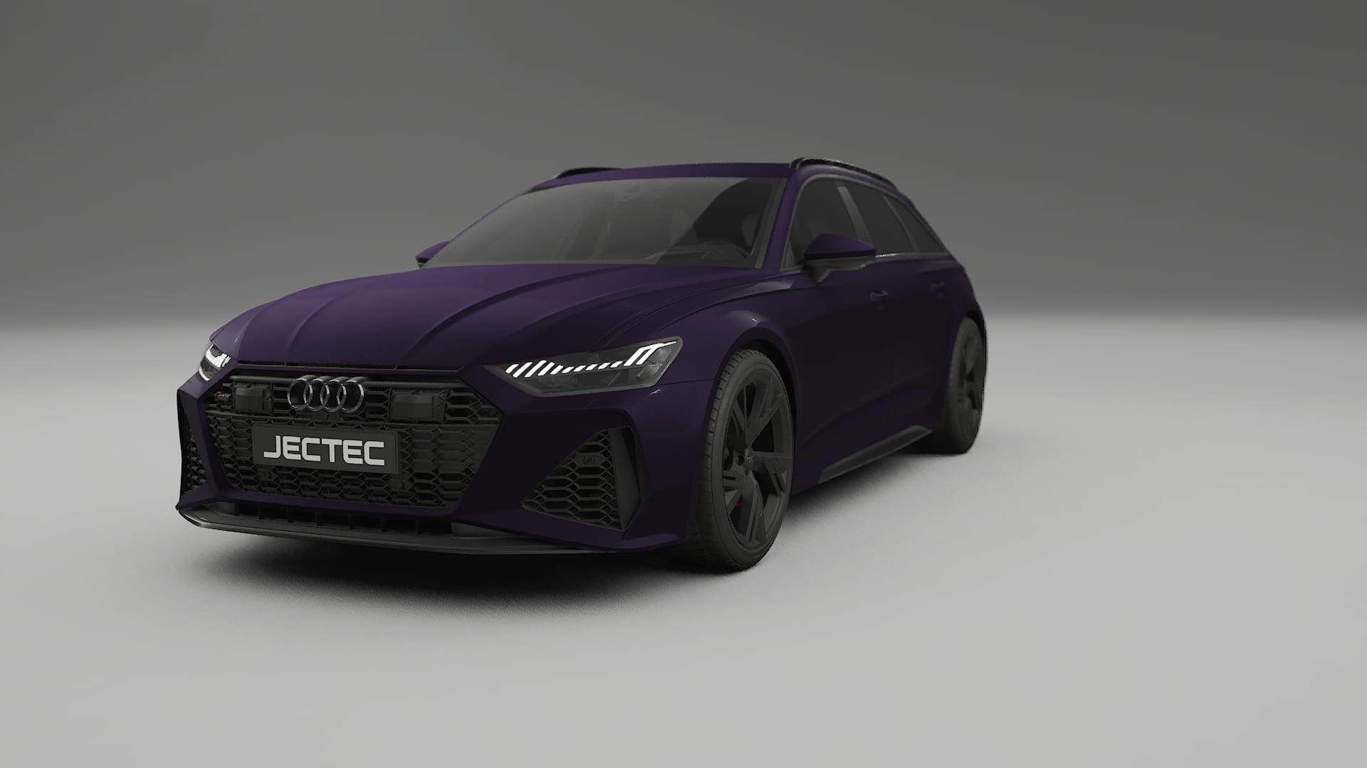 Audi RS6 Avant C8 facelift LCI TPU Paint Protection Film | VIOLET Color Change PPF Full Pre-Cut Kit