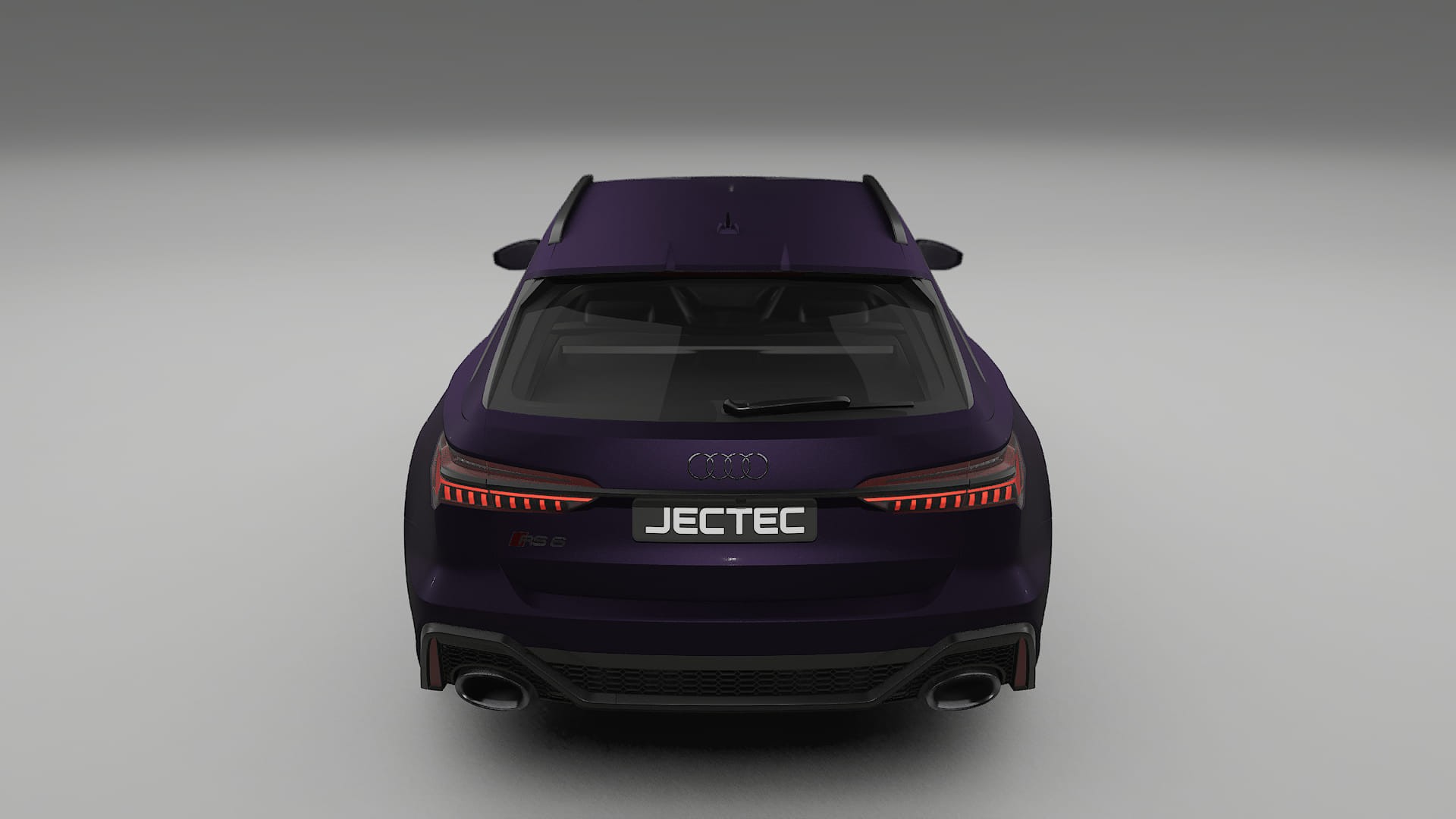 Audi RS6 Avant C8 facelift LCI TPU Paint Protection Film | VIOLET Color Change PPF Full Pre-Cut Kit