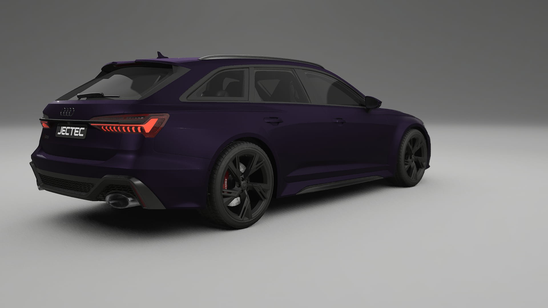Audi RS6 Avant C8 facelift LCI TPU Paint Protection Film | VIOLET Color Change PPF Full Pre-Cut Kit