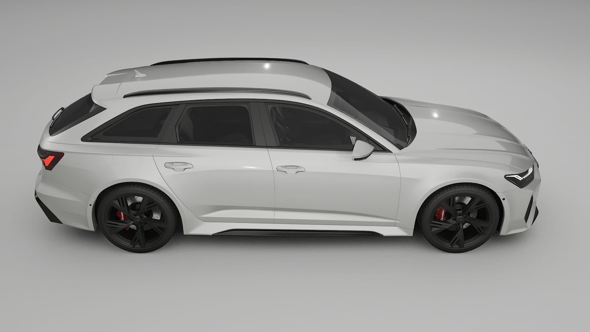 Audi RS6 Avant C8 facelift LCI TPU Paint Protection Film | PEARL Color Change PPF Full Pre-Cut Kit