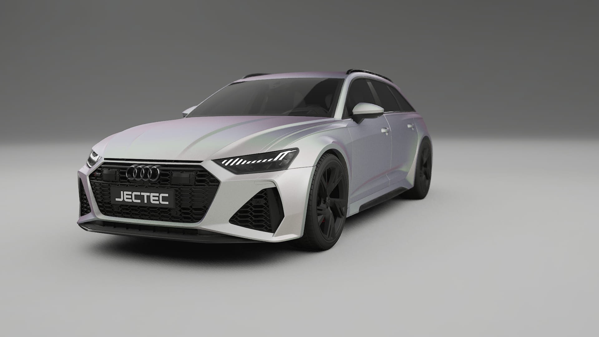 Audi RS6 Avant C8 facelift LCI TPU Paint Protection Film | NEBULA Color Change PPF Full Pre-Cut Kit