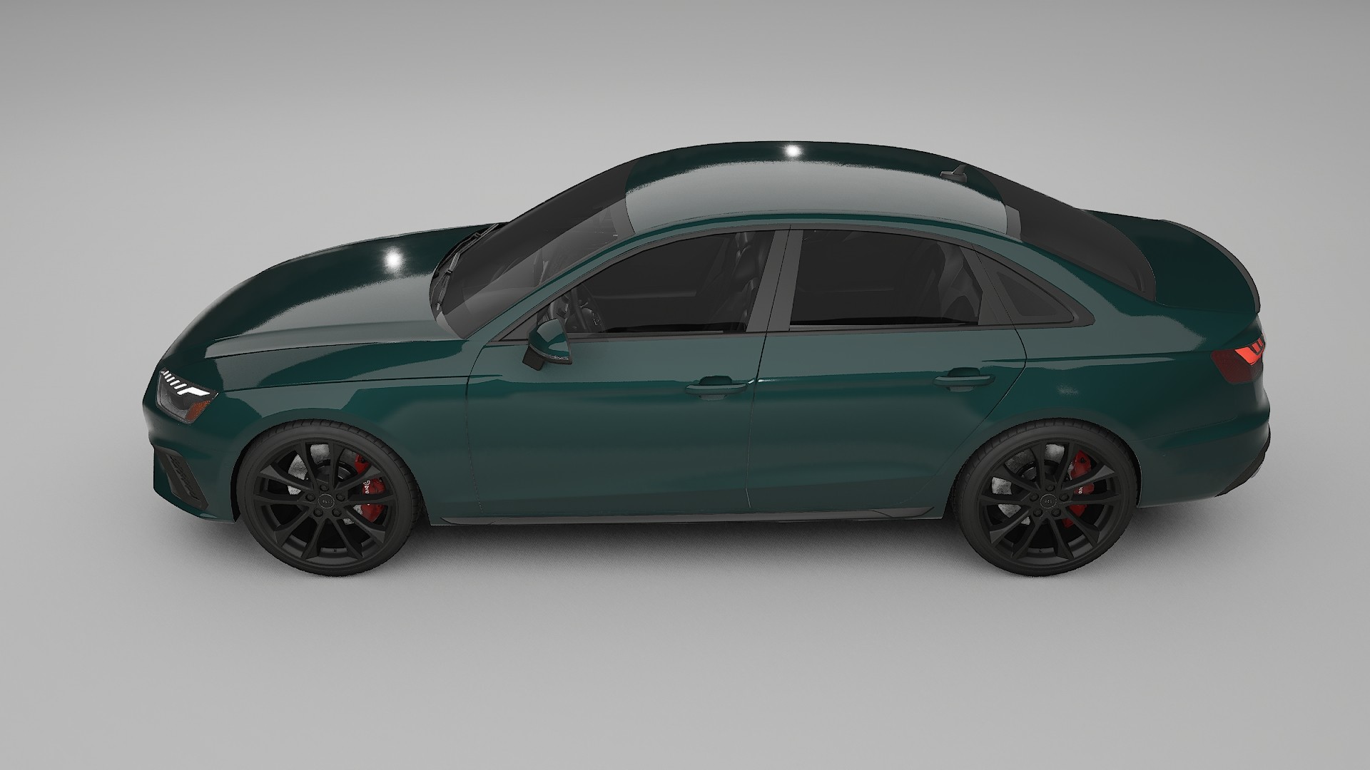 Audi S4 Sedan B9 facelift LCI TPU Paint Protection Film | INFERNO Color Change PPF Full Pre-Cut Kit