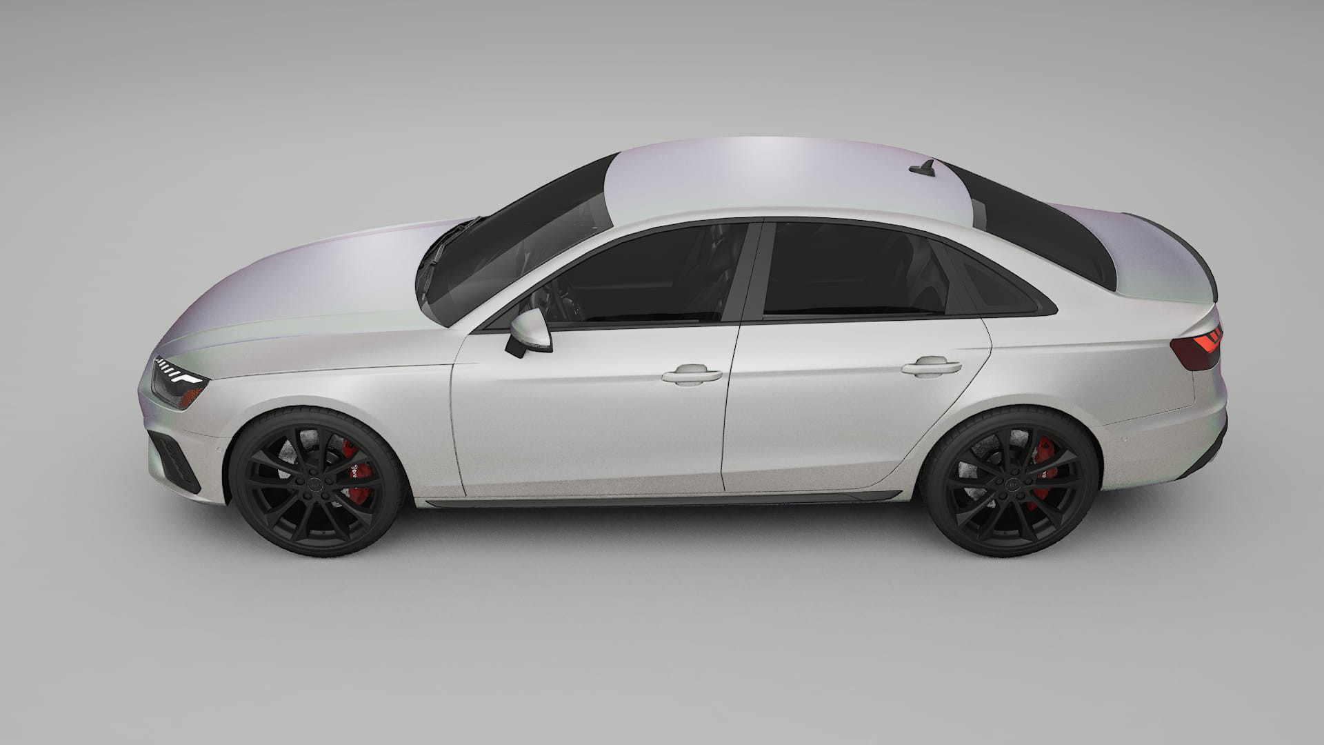 Audi S4 Sedan B9 facelift LCI TPU Paint Protection Film | NEBULA Color Change PPF Full Pre-Cut Kit