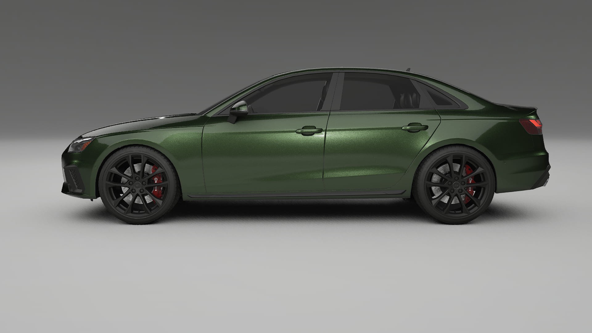 Audi S4 Sedan B9 facelift LCI TPU Paint Protection Film | LAGOON Color Change PPF Full Pre-Cut Kit