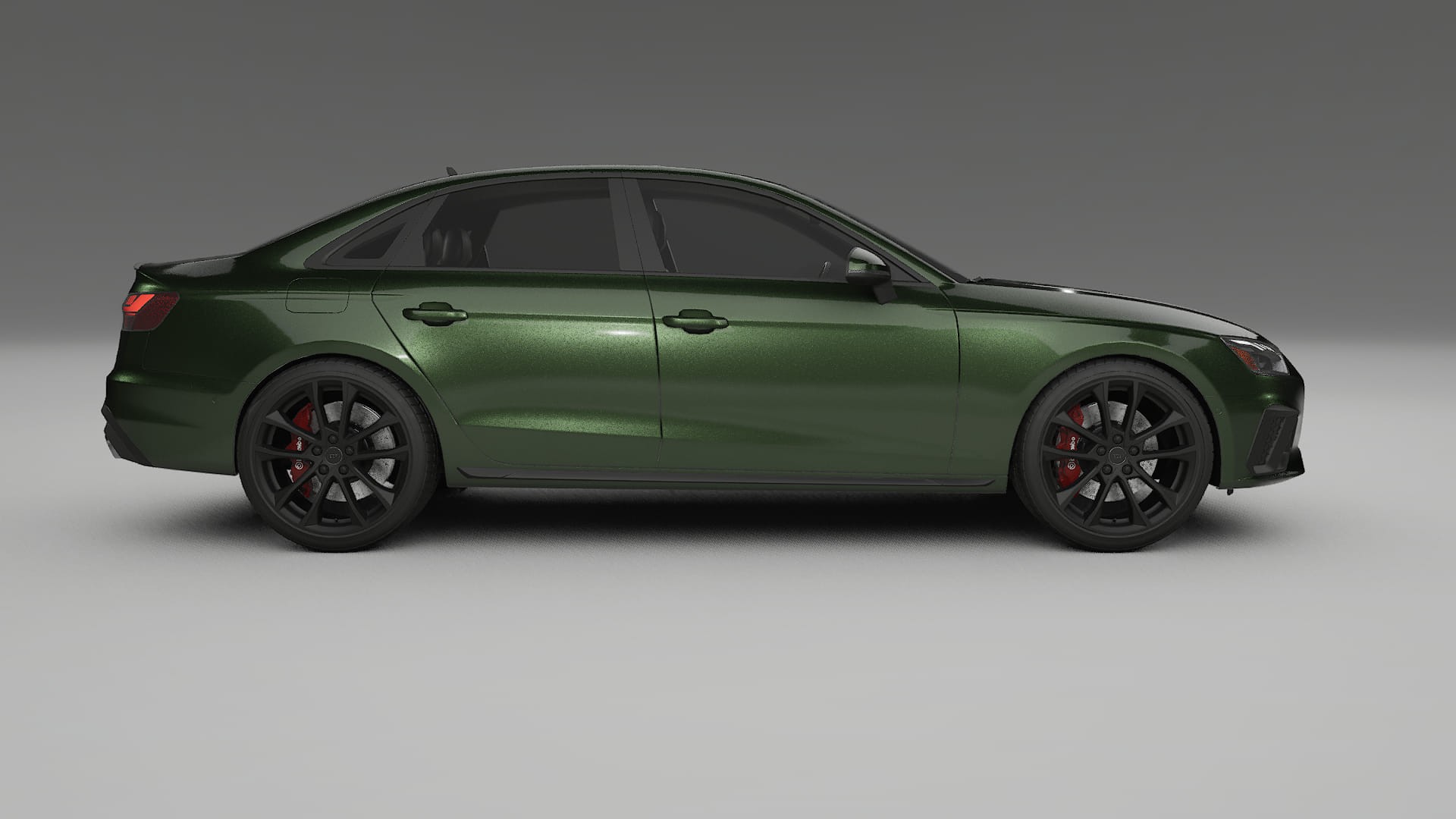 Audi S4 Sedan B9 facelift LCI TPU Paint Protection Film | LAGOON Color Change PPF Full Pre-Cut Kit