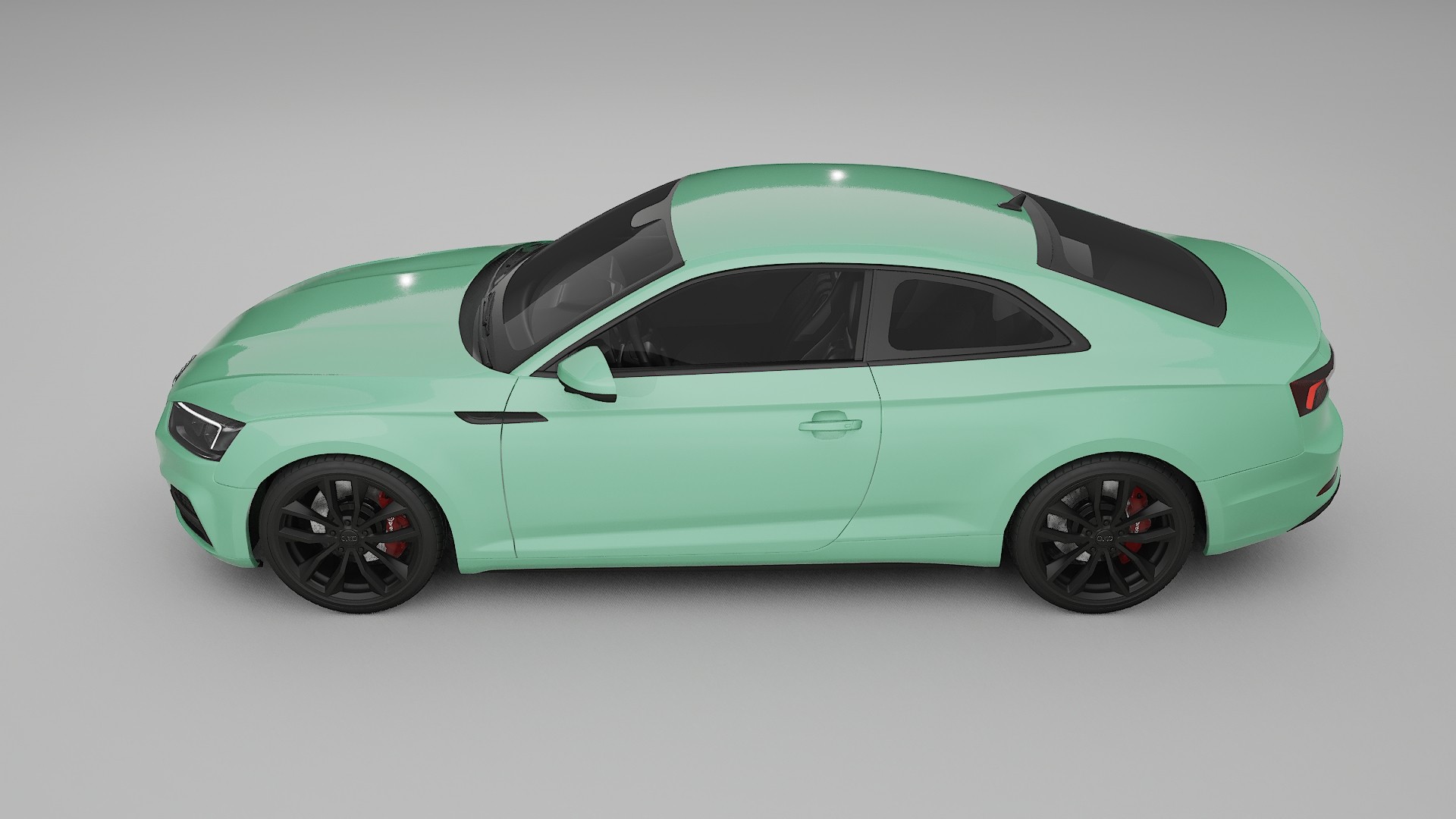 Audi S5 B9 prefacelift pre-LCI TPU Paint Protection Film | DUSTY Color Change PPF Full Pre-Cut Kit