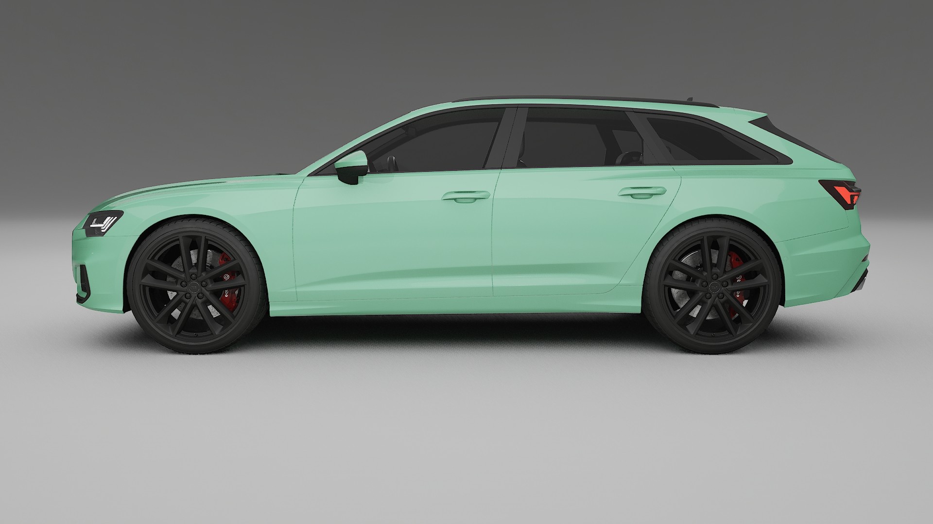 Audi S6 Avant prefacelift pre-LCI C8 TPU Paint Protection Film | DUSTY Color Change PPF Full Pre-Cut Kit