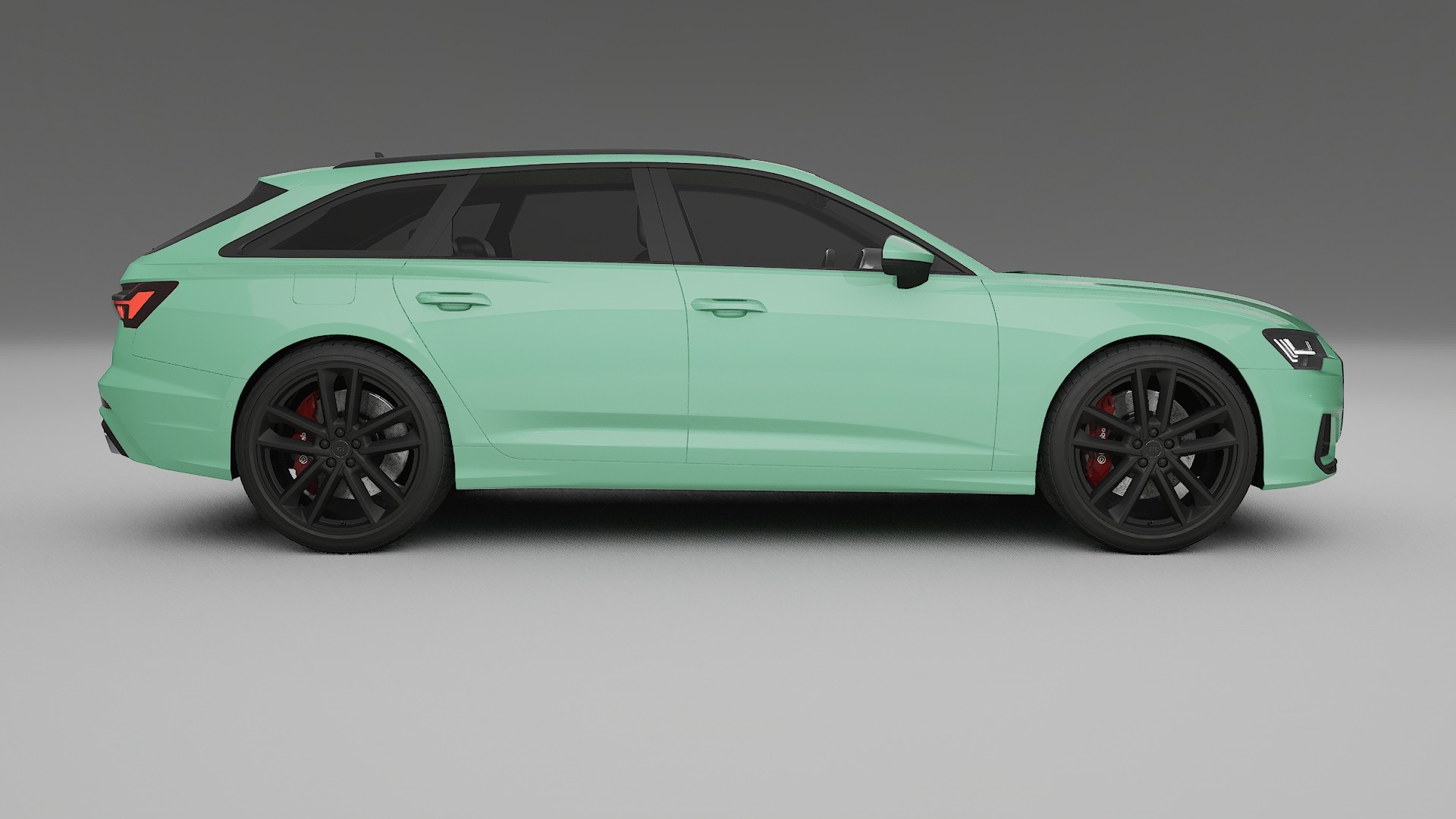 Audi S6 Avant prefacelift pre-LCI C8 TPU Paint Protection Film | DUSTY Color Change PPF Full Pre-Cut Kit