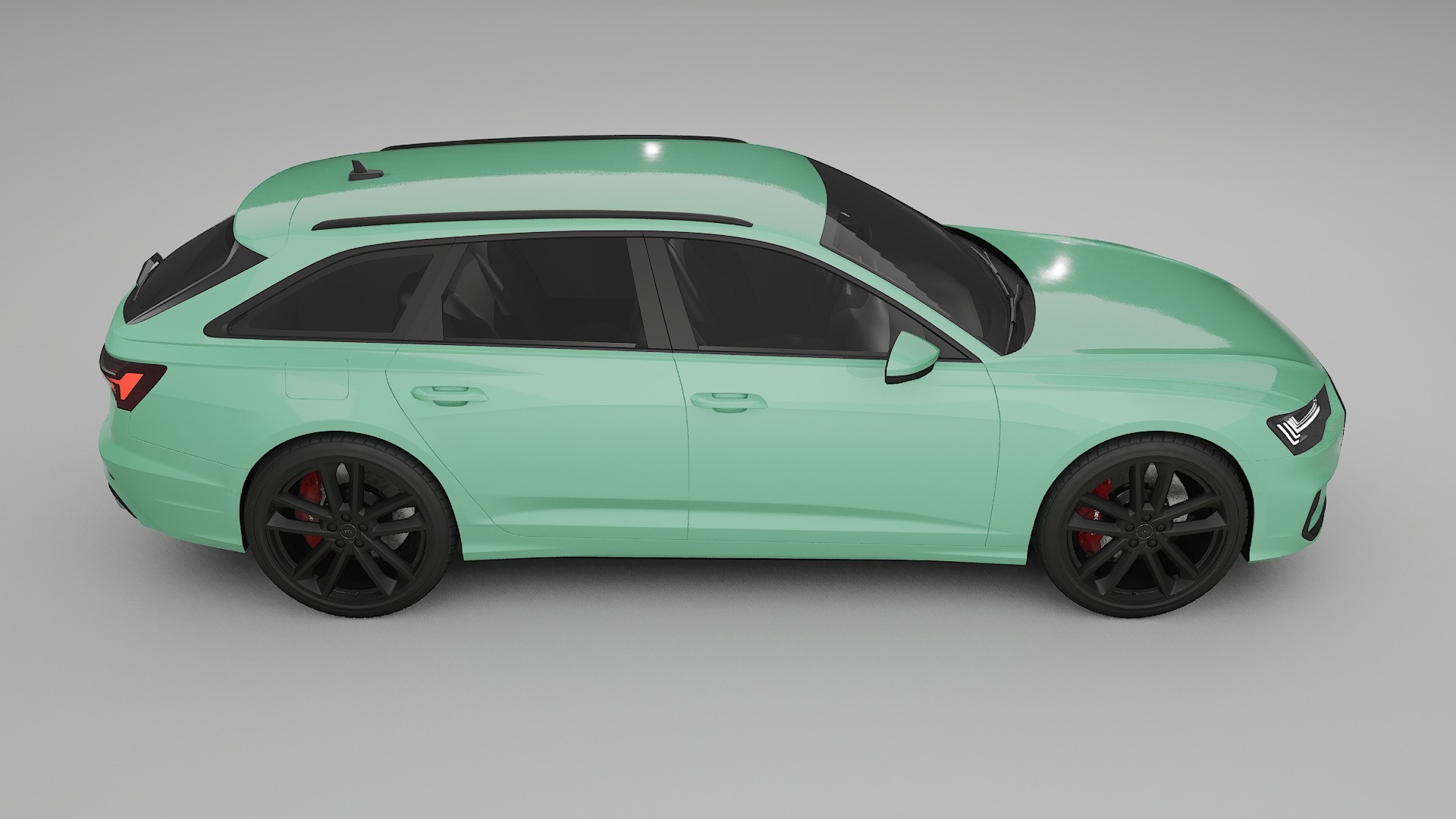 Audi S6 Avant prefacelift pre-LCI C8 TPU Paint Protection Film | DUSTY Color Change PPF Full Pre-Cut Kit