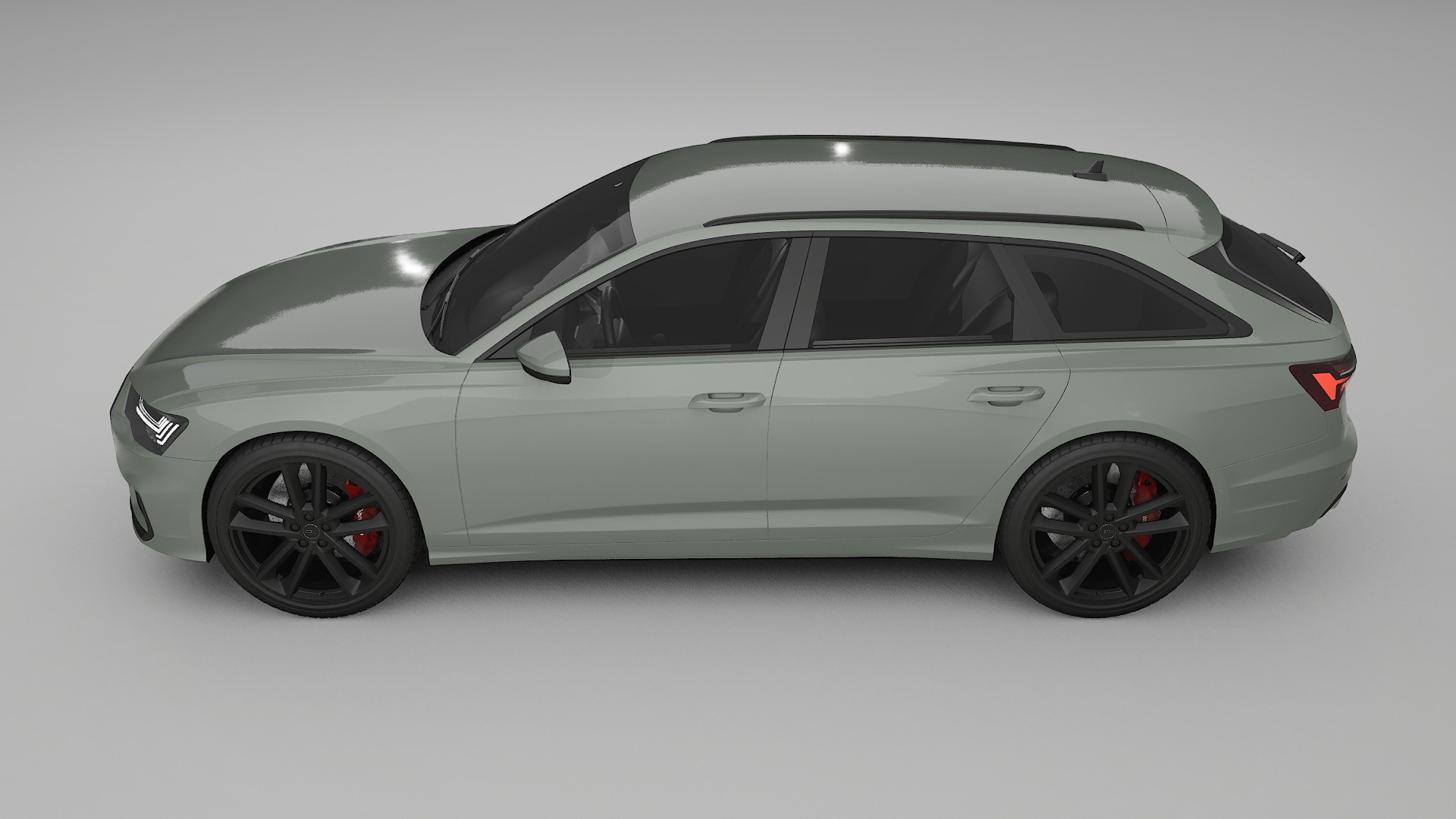 Audi S6 Avant prefacelift pre-LCI C8 TPU Paint Protection Film | SLATE Color Change PPF Full Pre-Cut Kit