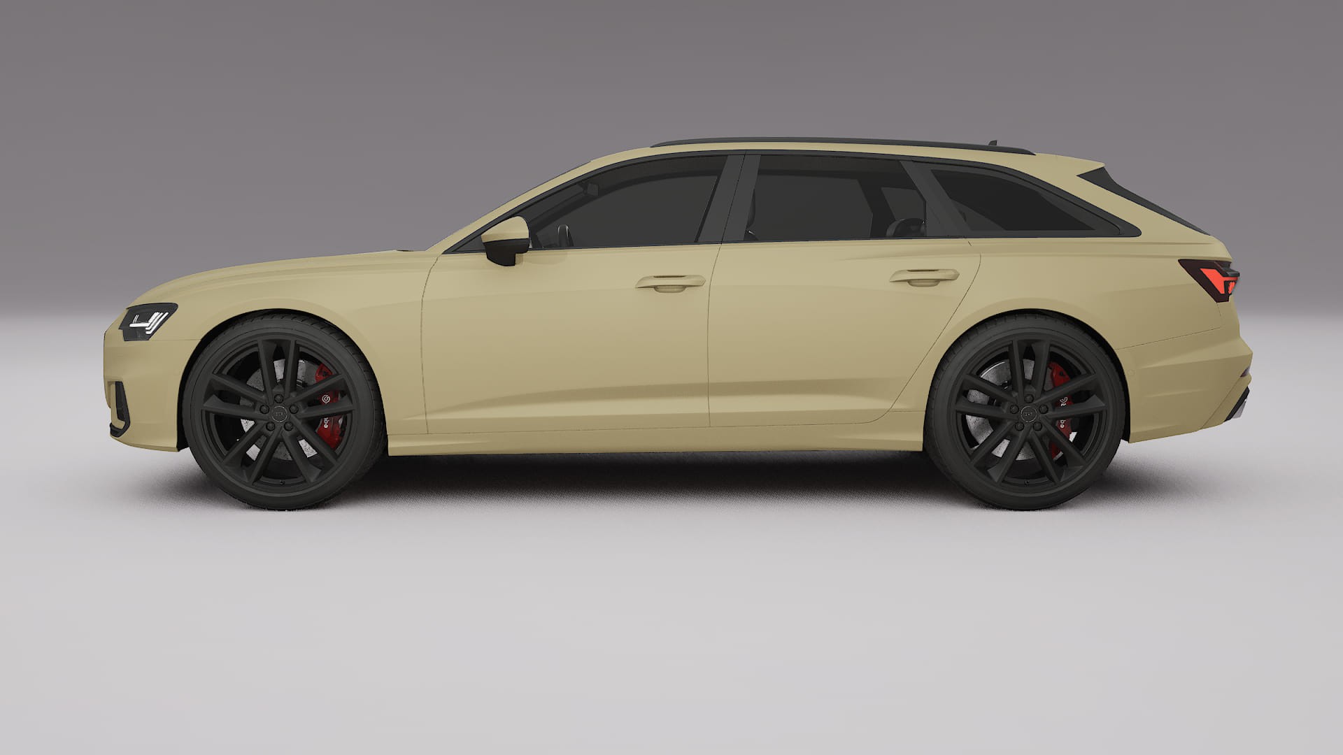 Audi S6 Avant prefacelift pre-LCI C8 TPU Paint Protection Film | SAND Color Change PPF Full Pre-Cut Kit