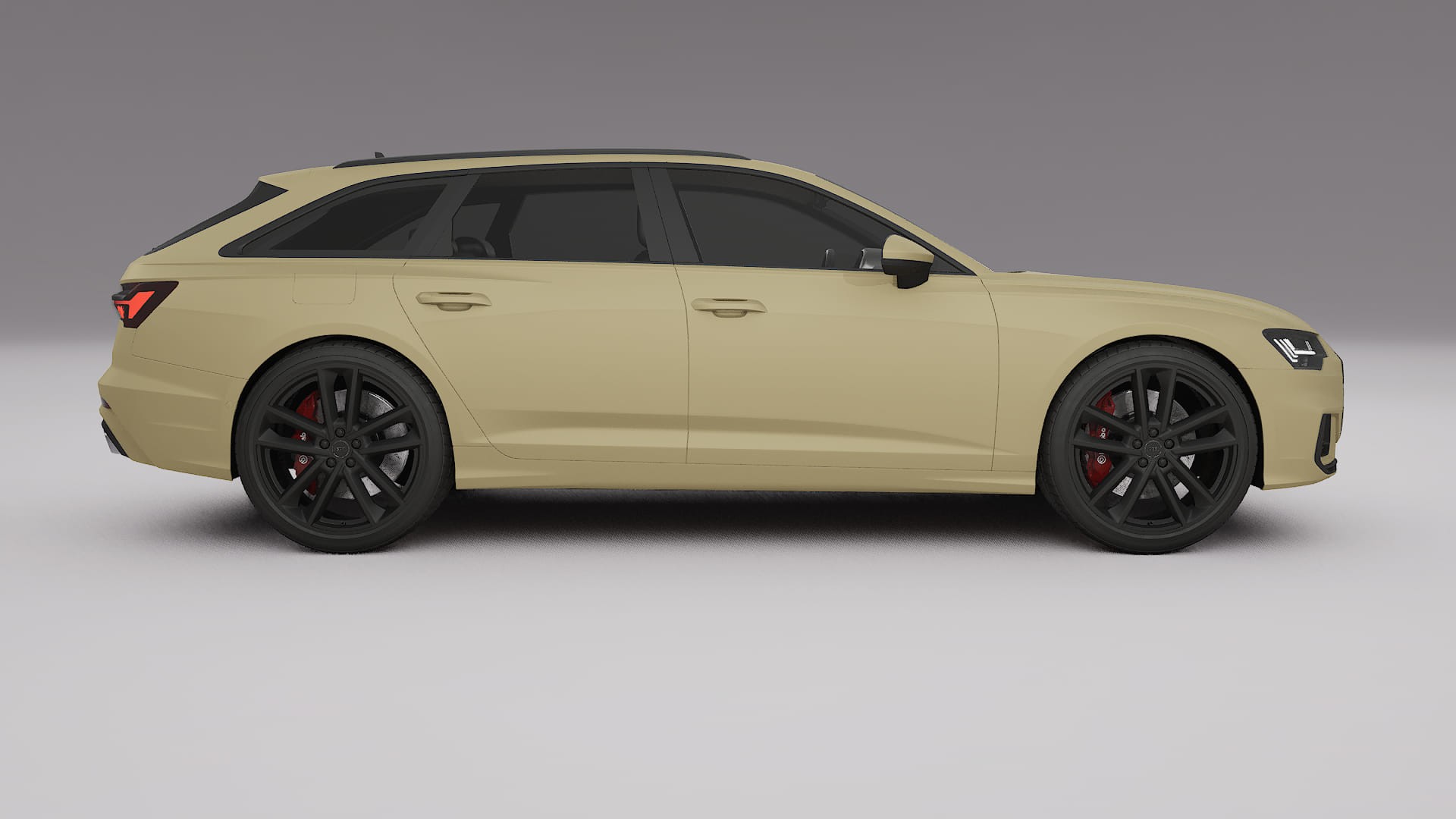 Audi S6 Avant prefacelift pre-LCI C8 TPU Paint Protection Film | SAND Color Change PPF Full Pre-Cut Kit