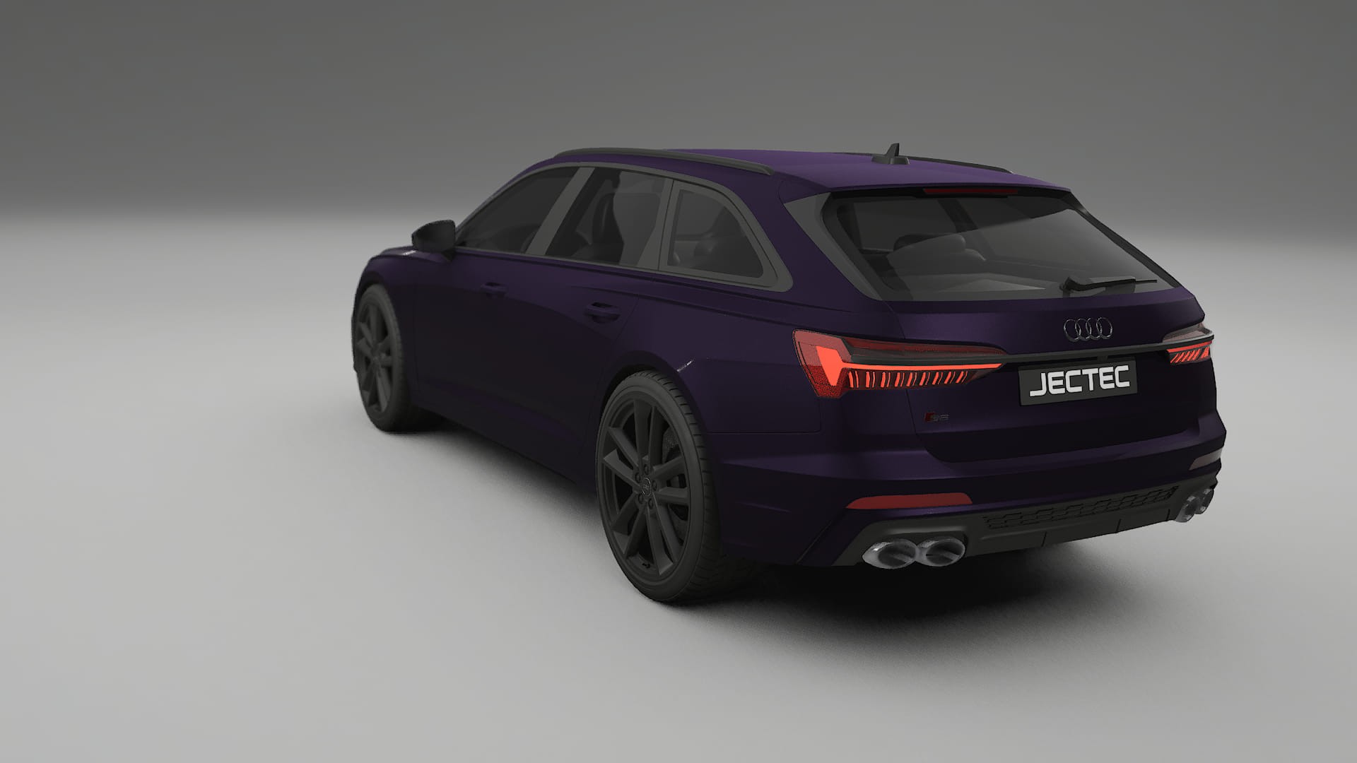 Audi S6 Avant prefacelift pre-LCI C8 TPU Paint Protection Film | VIOLET Color Change PPF Full Pre-Cut Kit