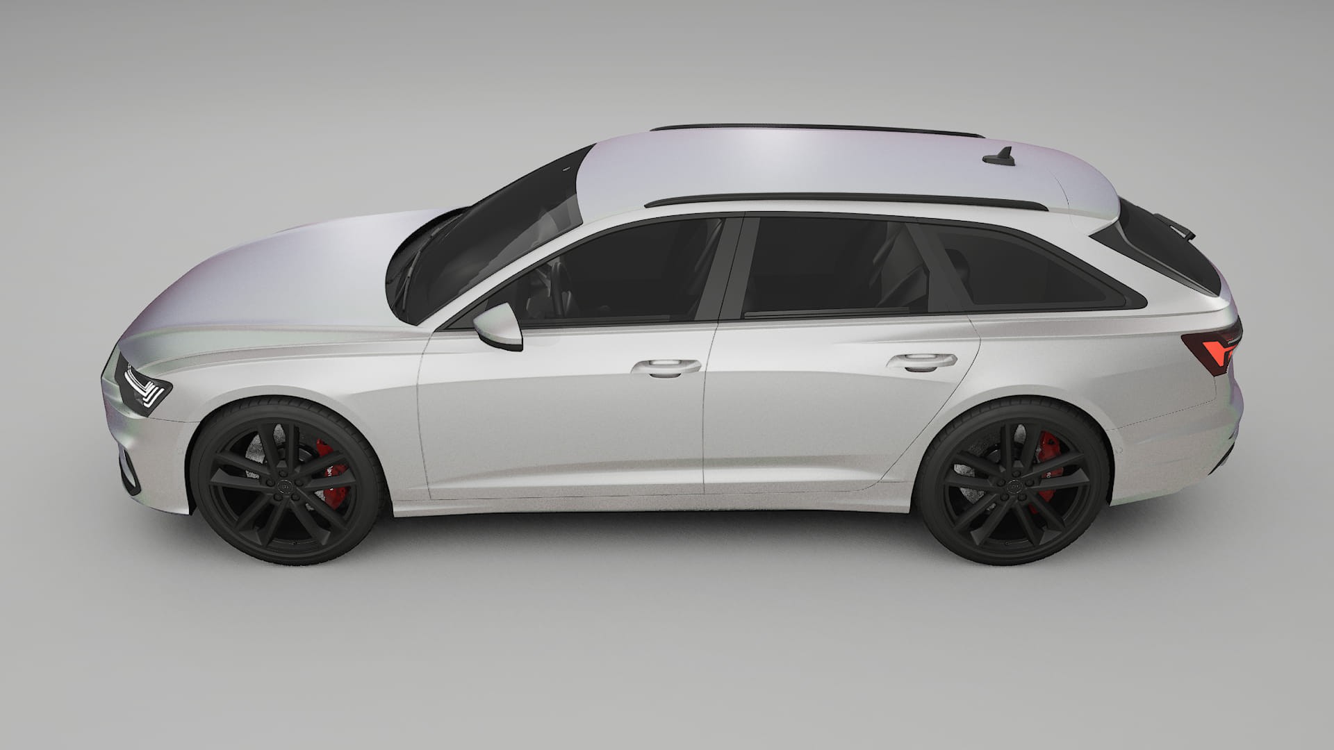 Audi S6 Avant prefacelift pre-LCI C8 TPU Paint Protection Film | NEBULA Color Change PPF Full Pre-Cut Kit