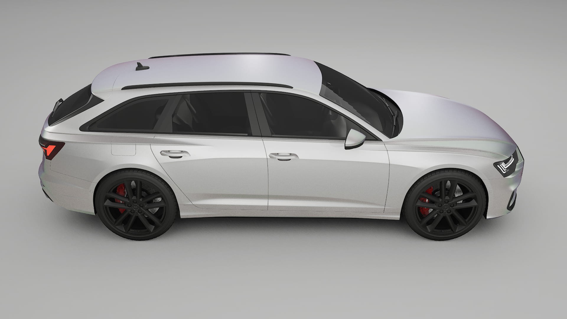 Audi S6 Avant prefacelift pre-LCI C8 TPU Paint Protection Film | NEBULA Color Change PPF Full Pre-Cut Kit