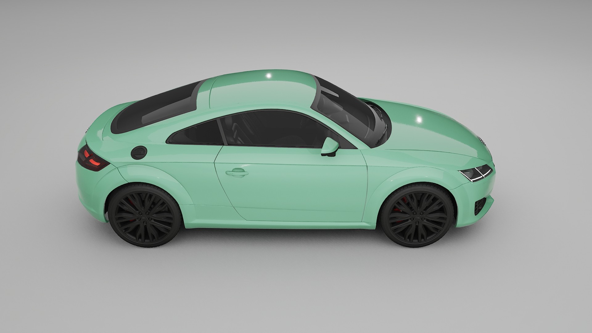 Audi TT Coupe 8S prefacelift pre-LCI TPU Paint Protection Film | DUSTY Color Change PPF Full Pre-Cut Kit