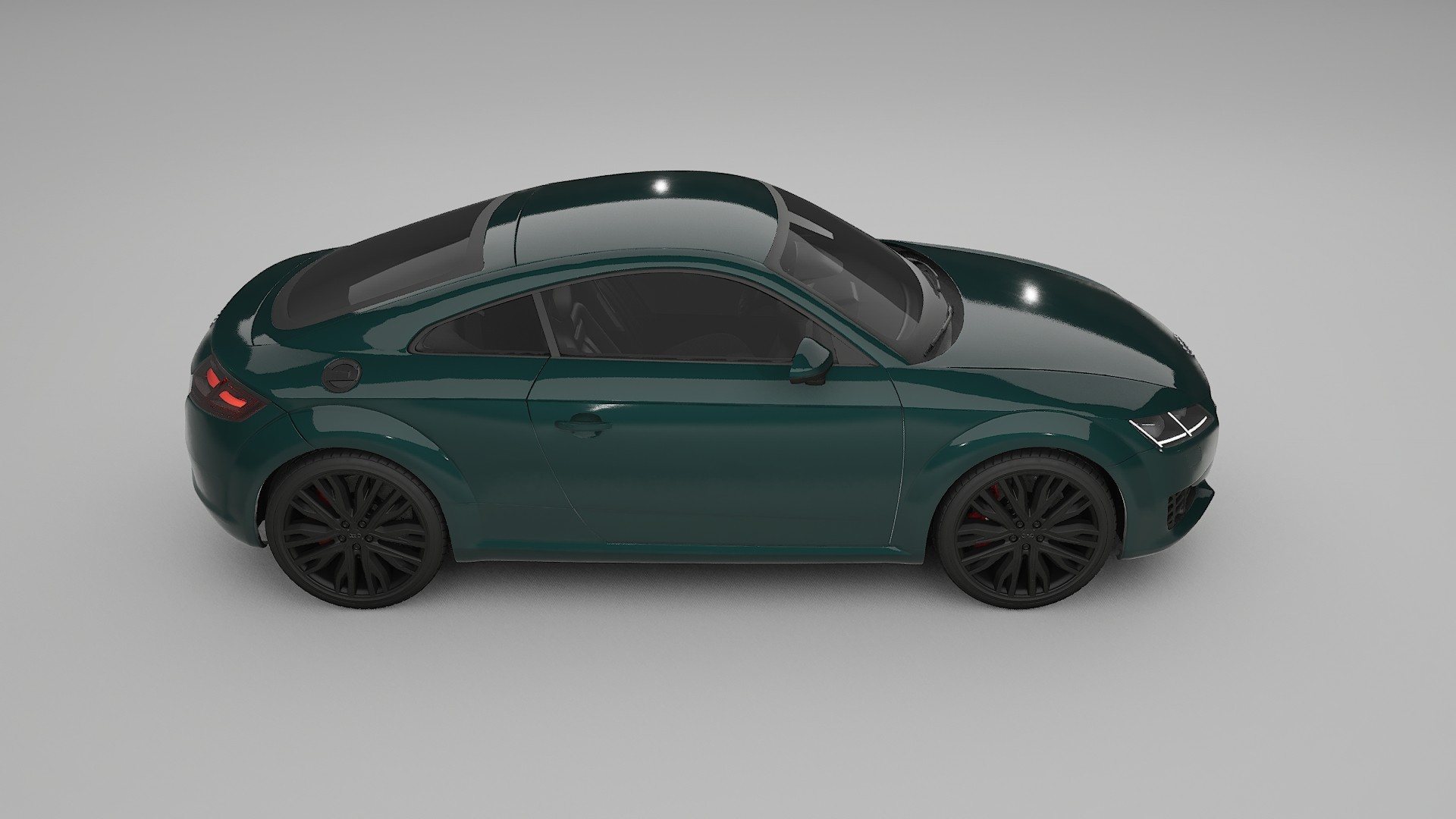 Audi TT Coupe 8S prefacelift pre-LCI TPU Paint Protection Film | INFERNO Color Change PPF Full Pre-Cut Kit