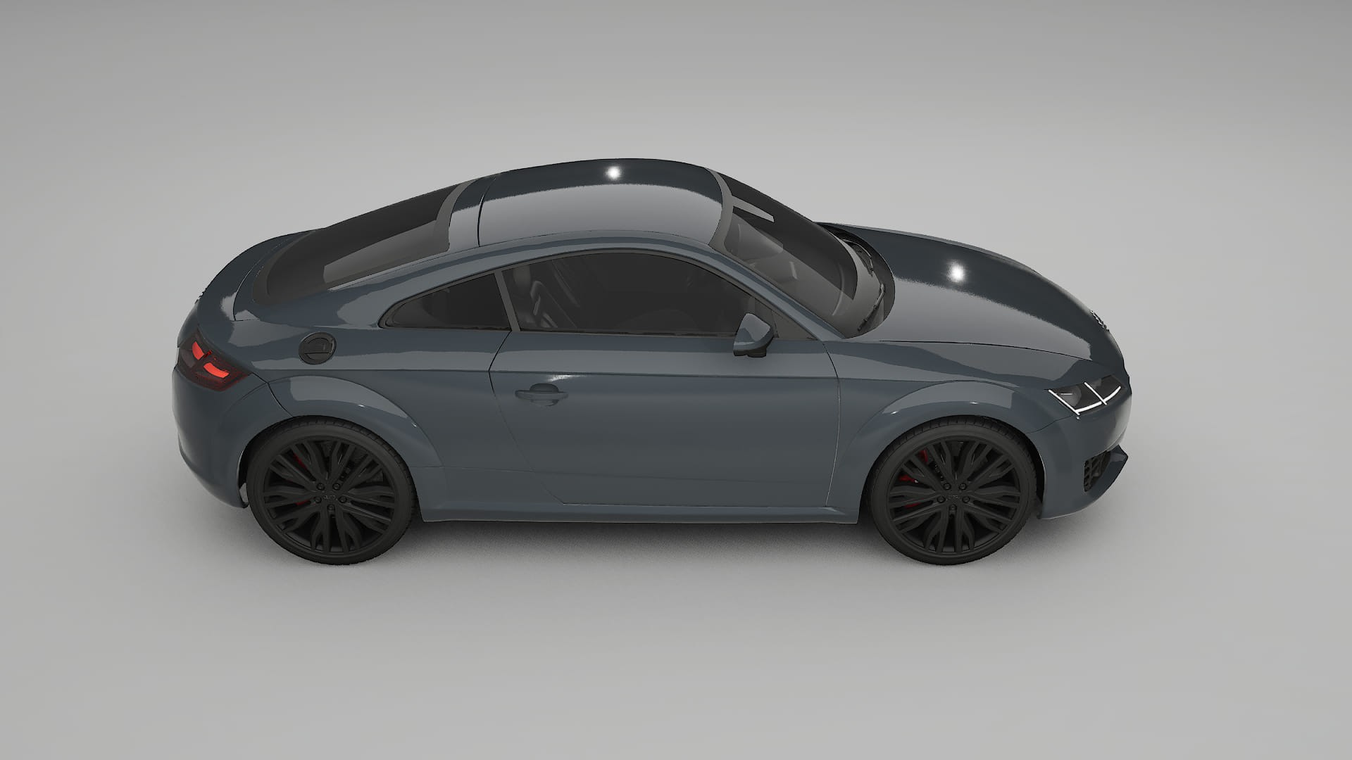 Audi TT Coupe 8S prefacelift pre-LCI TPU Paint Protection Film | GRANITE Color Change PPF Full Pre-Cut Kit