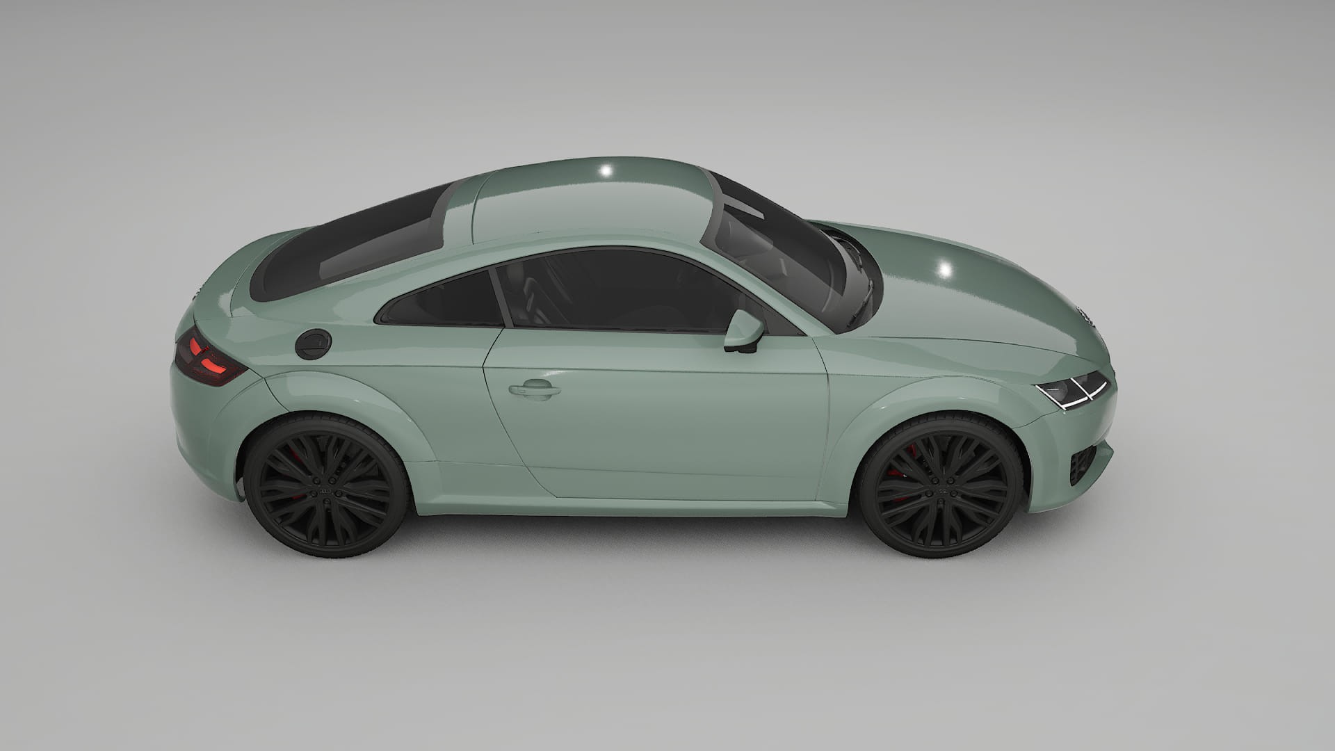 Audi TT Coupe 8S prefacelift pre-LCI TPU Paint Protection Film | CINDER Color Change PPF Full Pre-Cut Kit