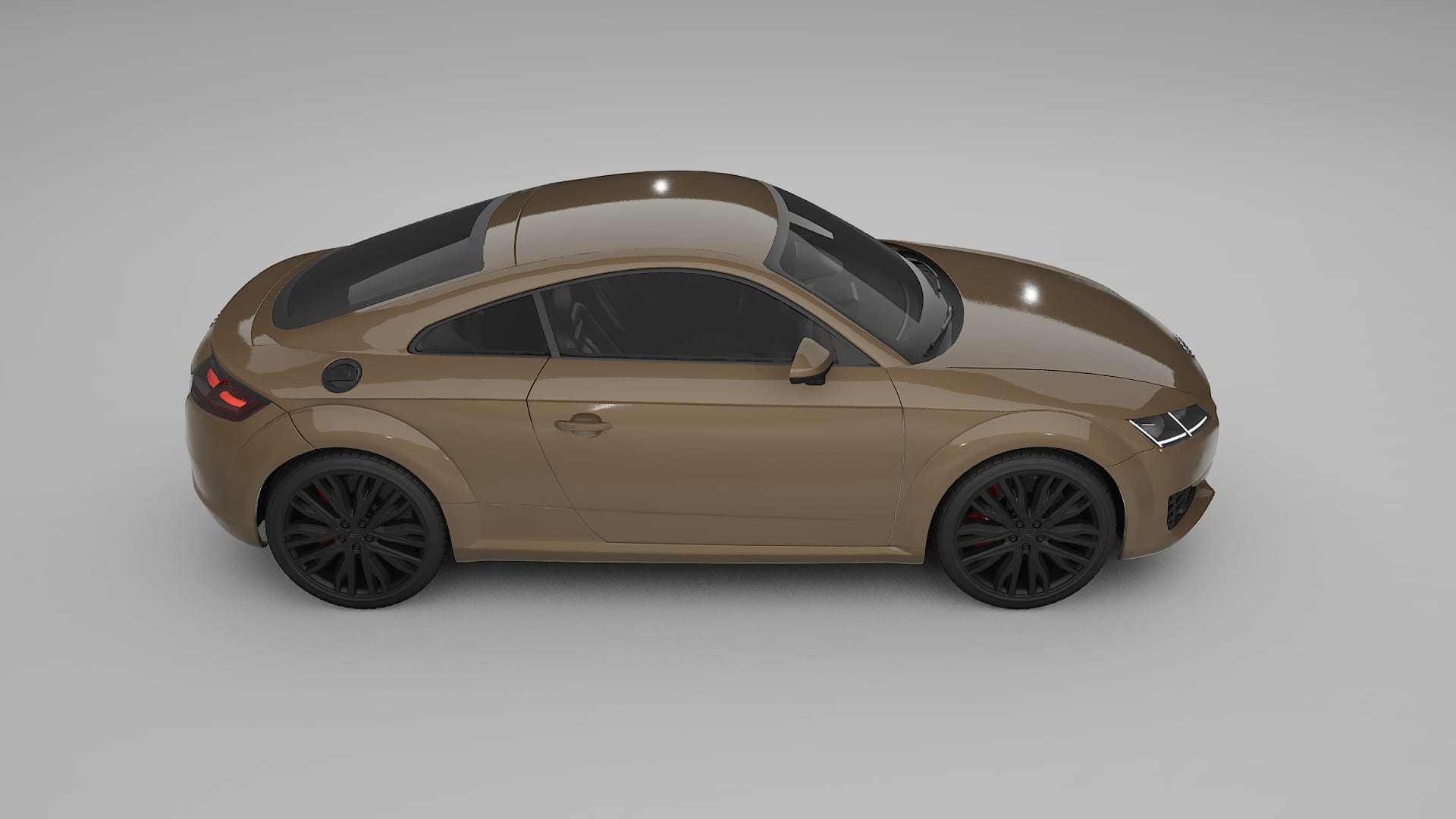 Audi TT Coupe 8S prefacelift pre-LCI TPU Paint Protection Film | SAHARA Color Change PPF Full Pre-Cut Kit