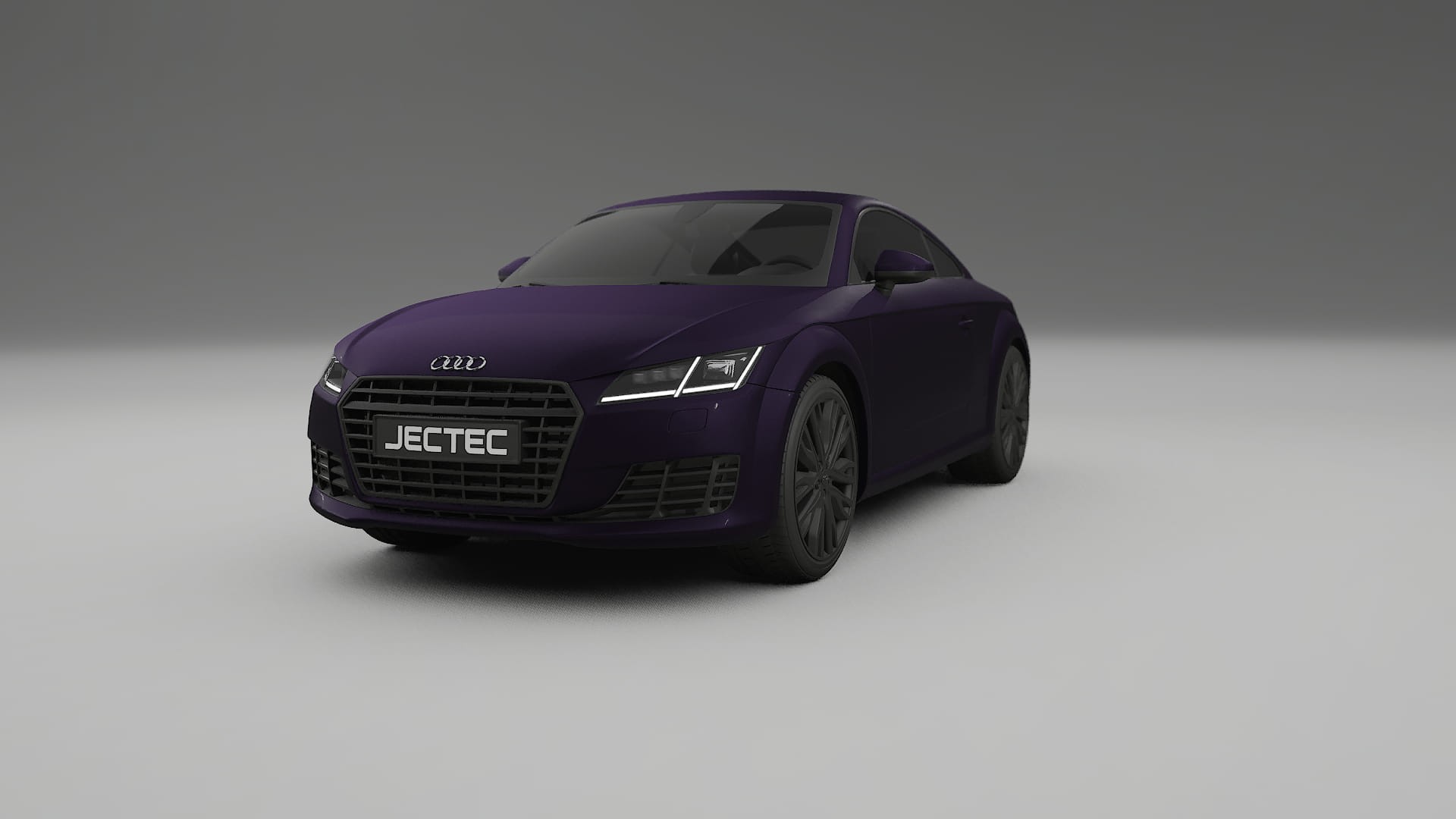 Audi TT Coupe 8S prefacelift pre-LCI TPU Paint Protection Film | VIOLET Color Change PPF Full Pre-Cut Kit