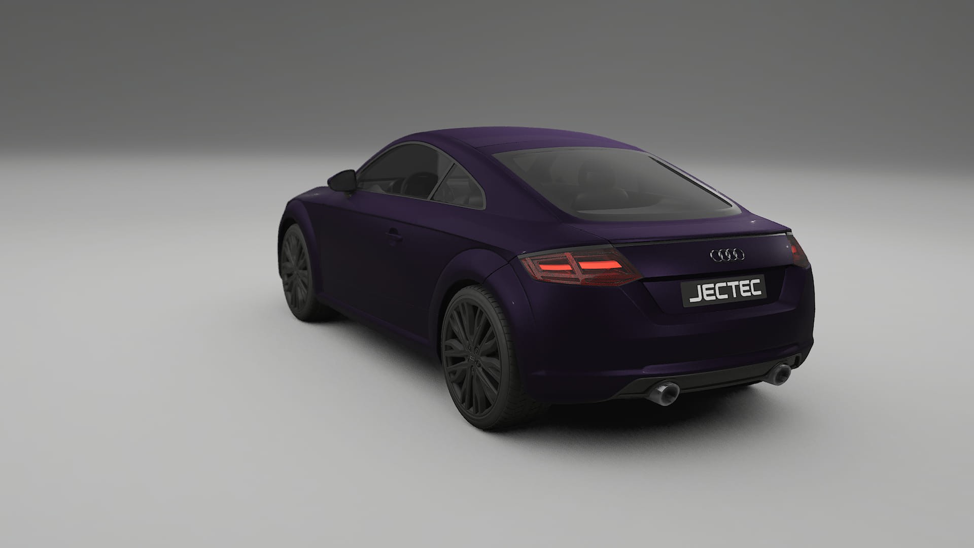 Audi TT Coupe 8S prefacelift pre-LCI TPU Paint Protection Film | VIOLET Color Change PPF Full Pre-Cut Kit