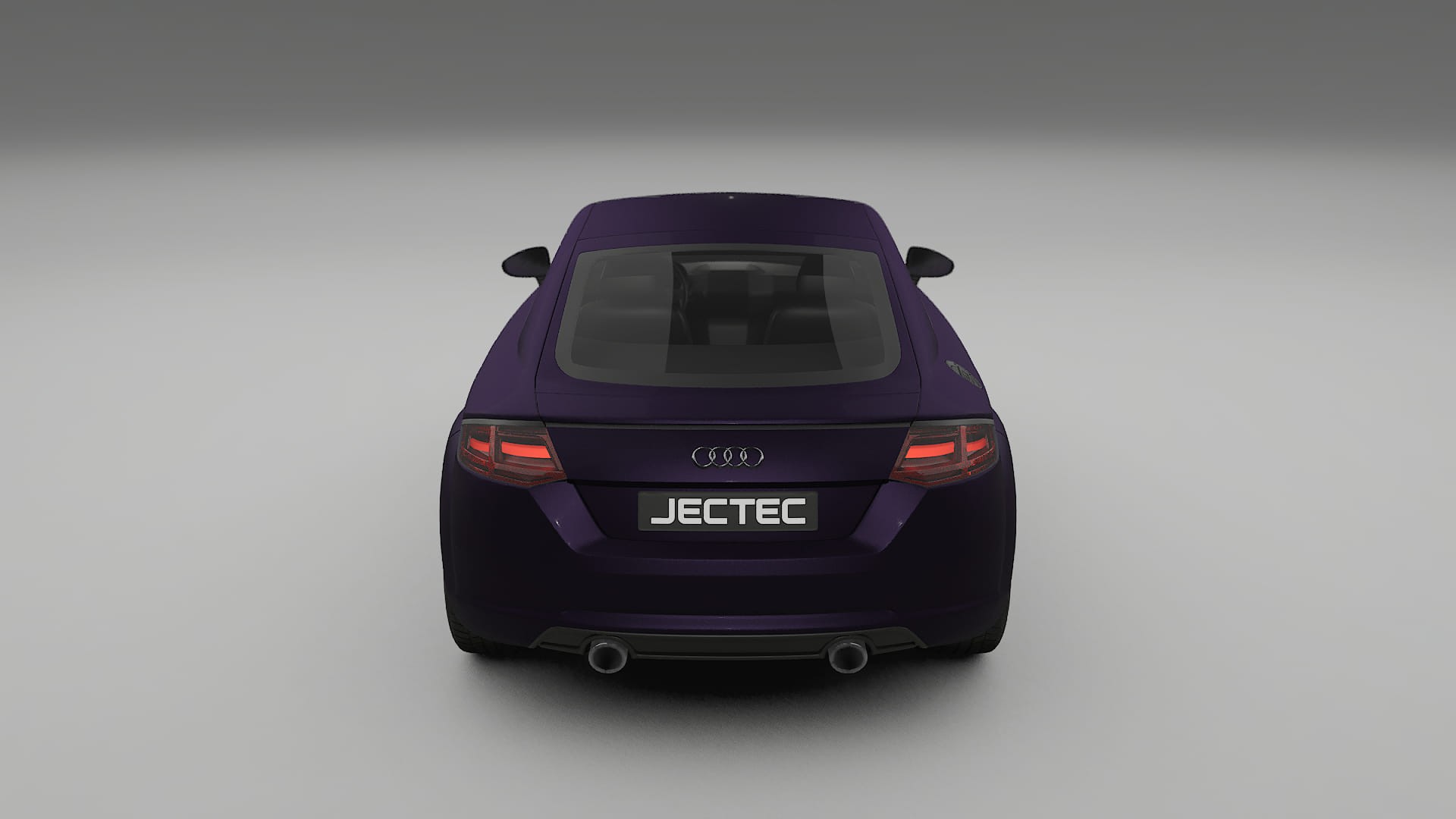 Audi TT Coupe 8S prefacelift pre-LCI TPU Paint Protection Film | VIOLET Color Change PPF Full Pre-Cut Kit