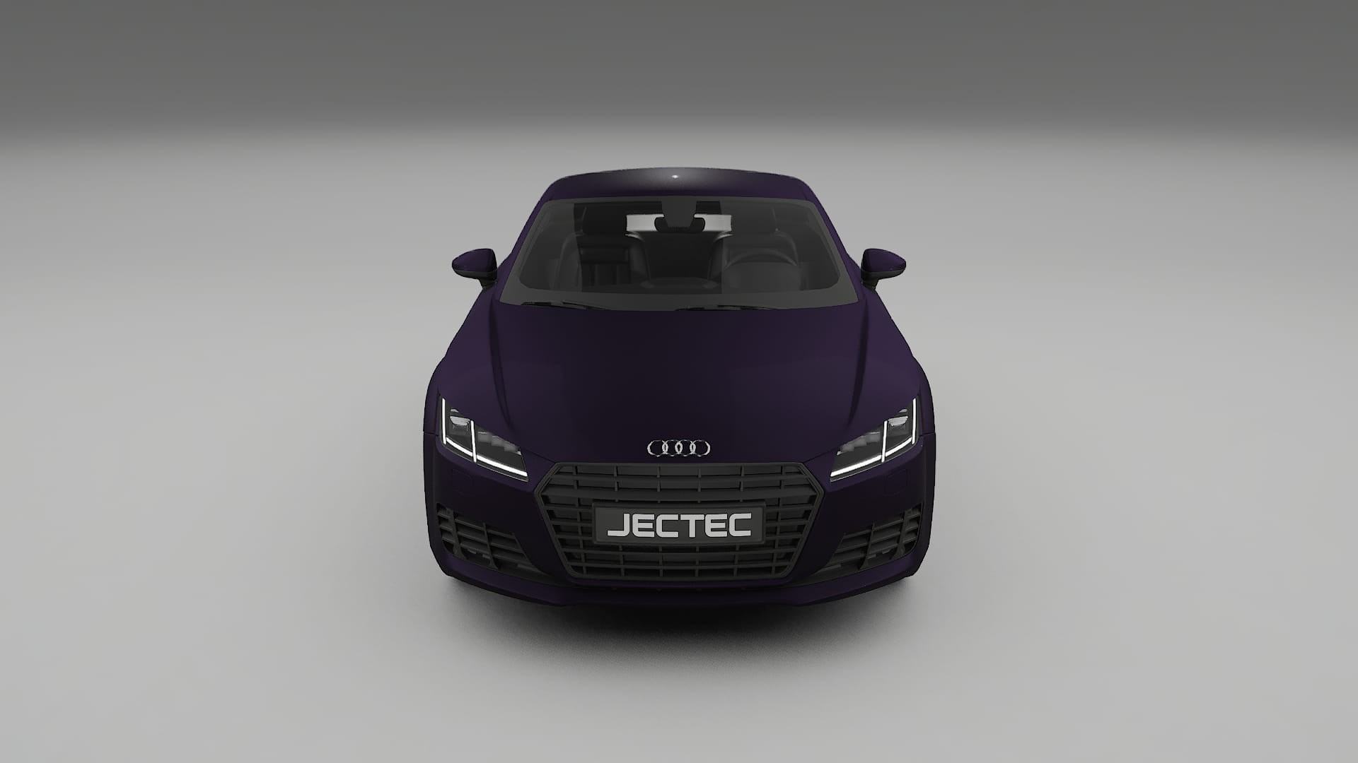Audi TT Coupe 8S prefacelift pre-LCI TPU Paint Protection Film | VIOLET Color Change PPF Full Pre-Cut Kit