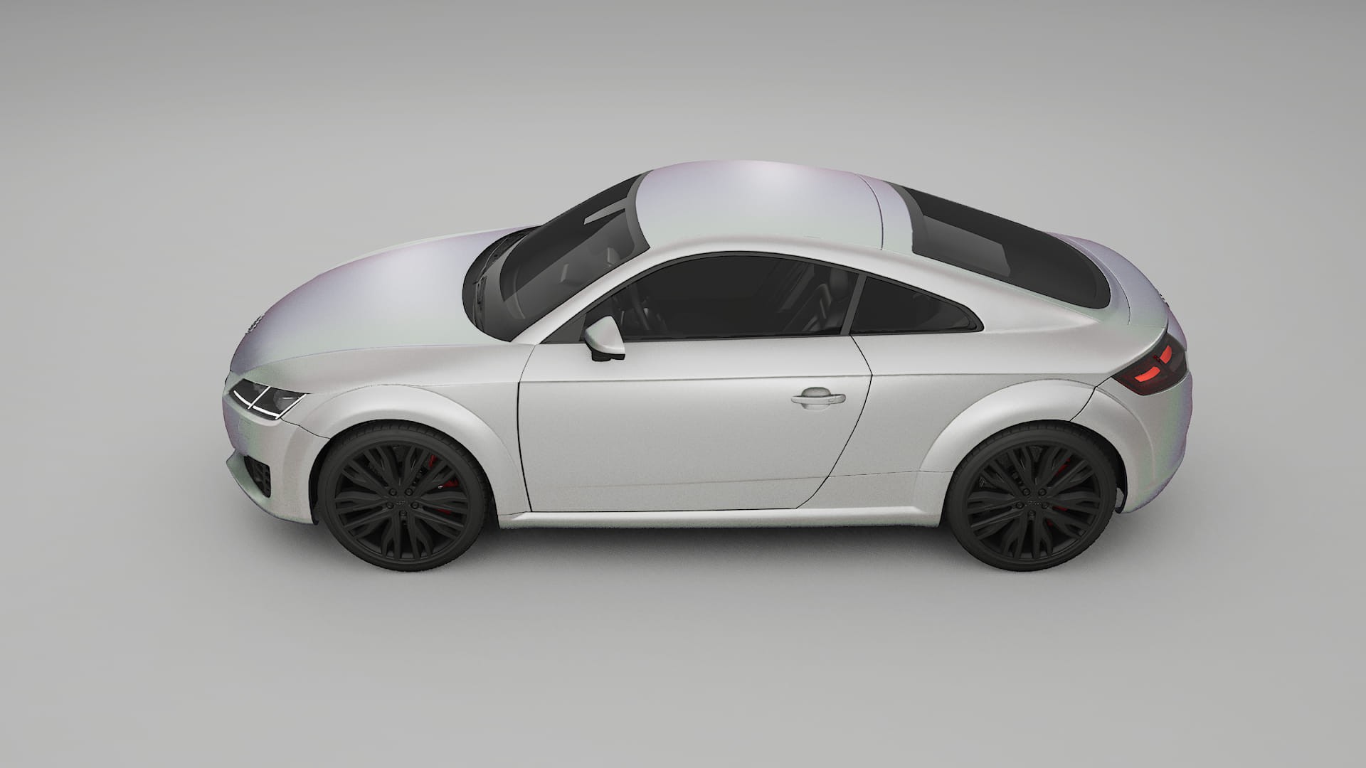 Audi TT Coupe 8S prefacelift pre-LCI TPU Paint Protection Film | NEBULA Color Change PPF Full Pre-Cut Kit